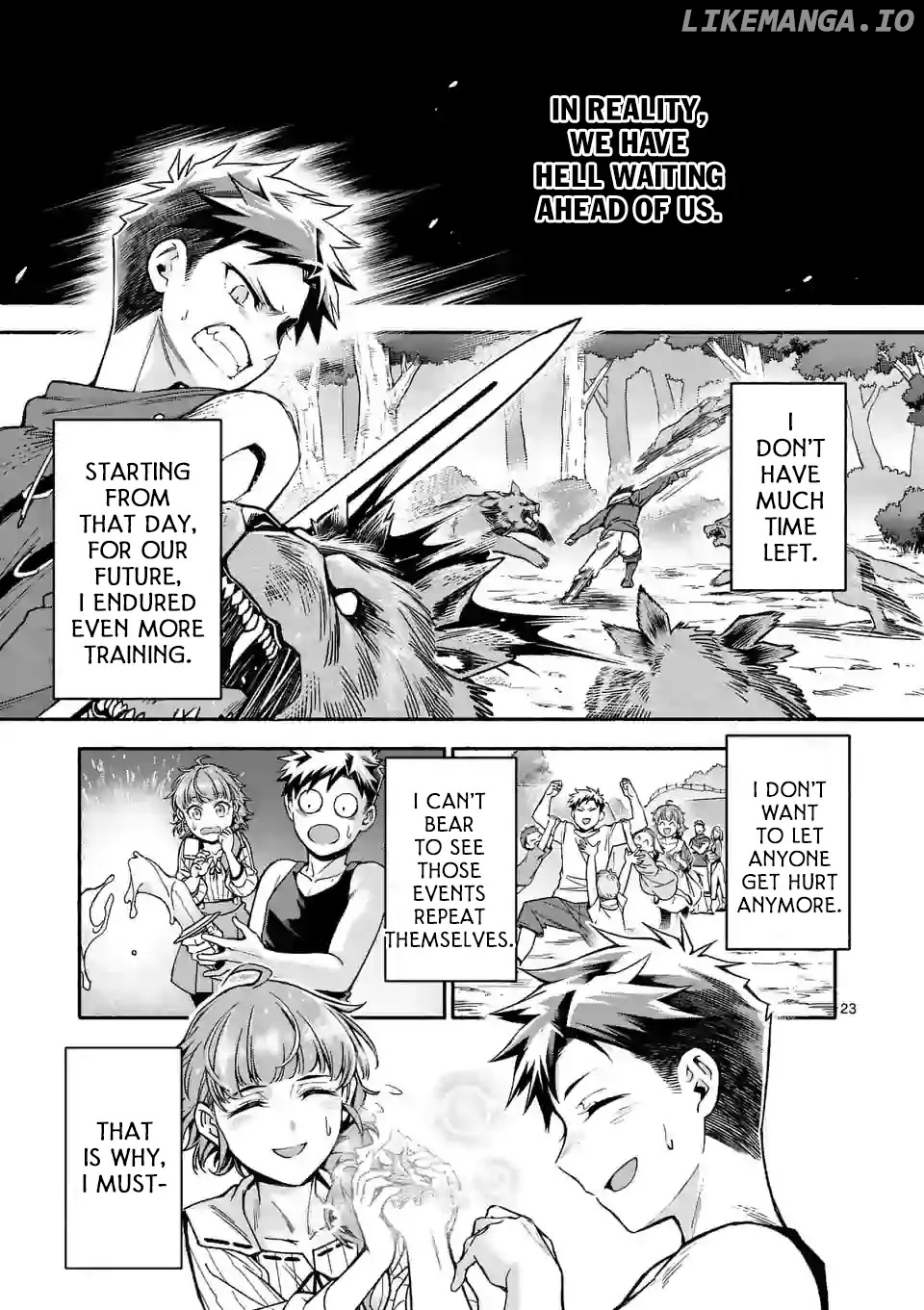 Shi ni Modori, Subete wo Sukuu Tame ni Saikyou He to Itaru chapter 5 - page 23