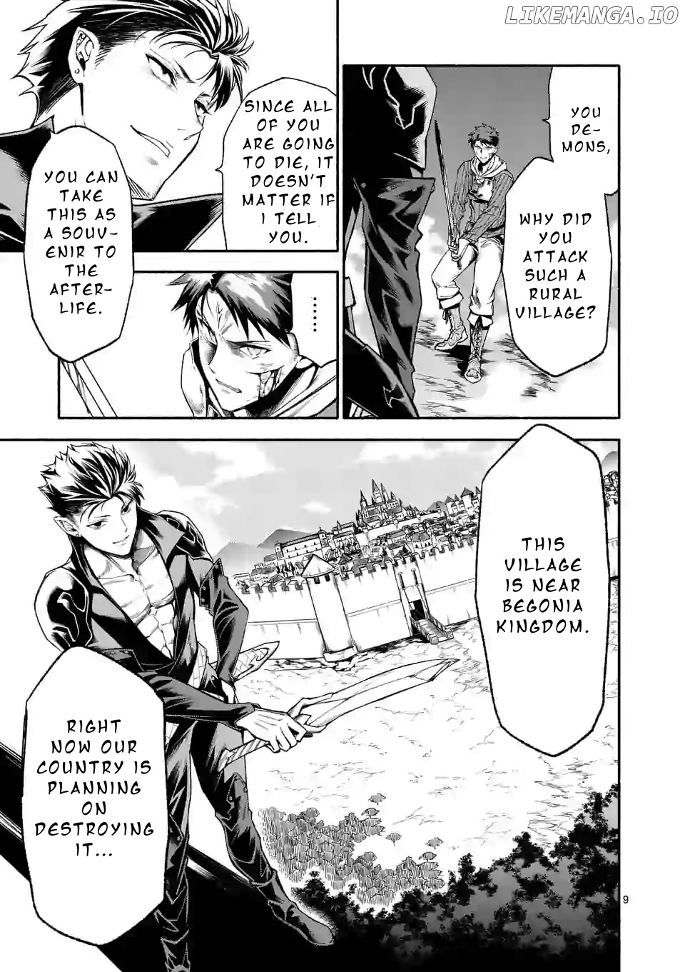 Shi ni Modori, Subete wo Sukuu Tame ni Saikyou He to Itaru chapter 10 - page 9