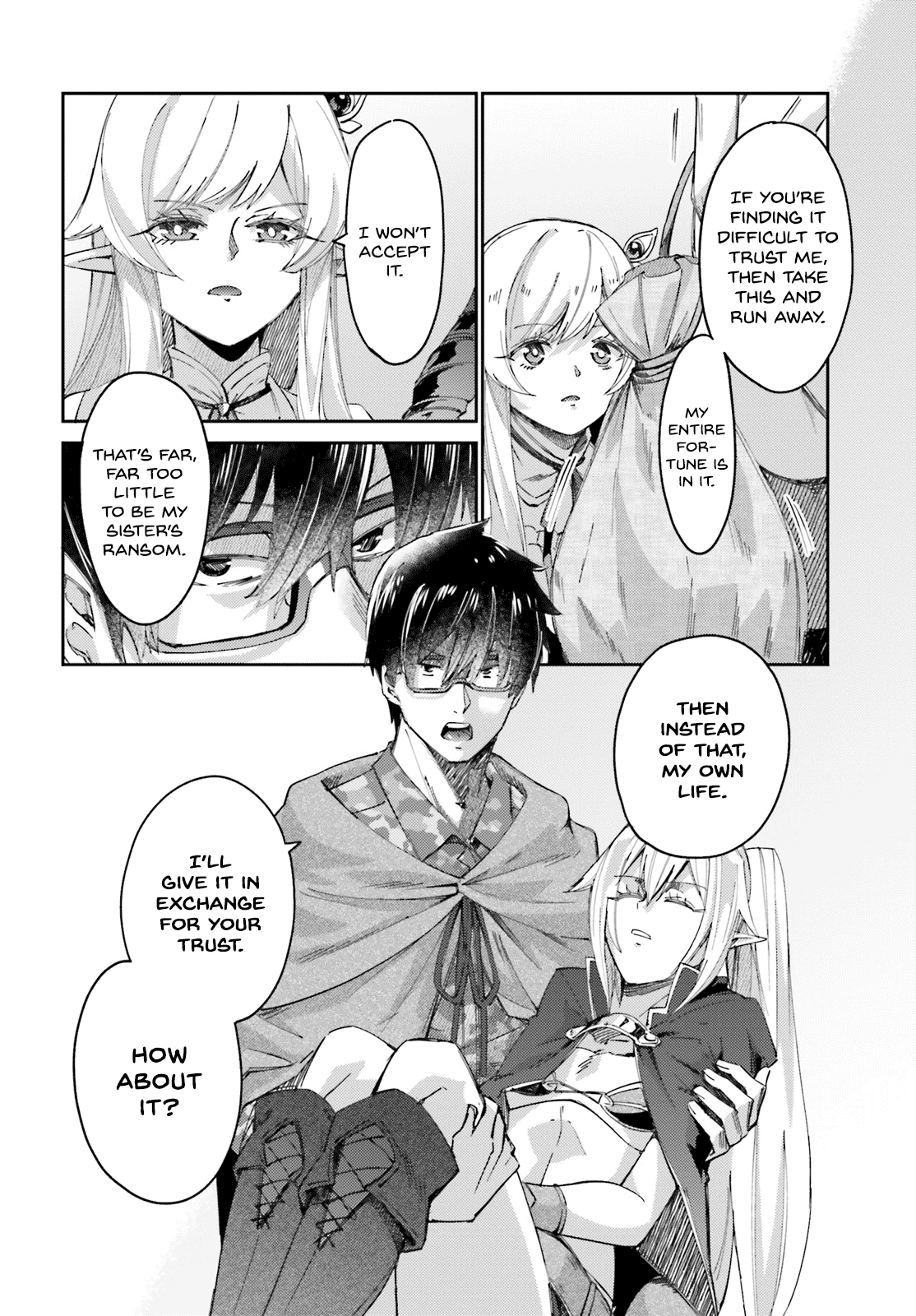 Ihoujin, Dungeon ni Moguru chapter 7 - page 4