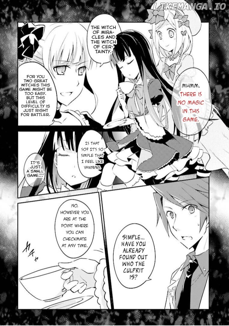 Umineko no Naku Koro ni Shi: Forgery of the Purple Logic chapter 6 - page 11