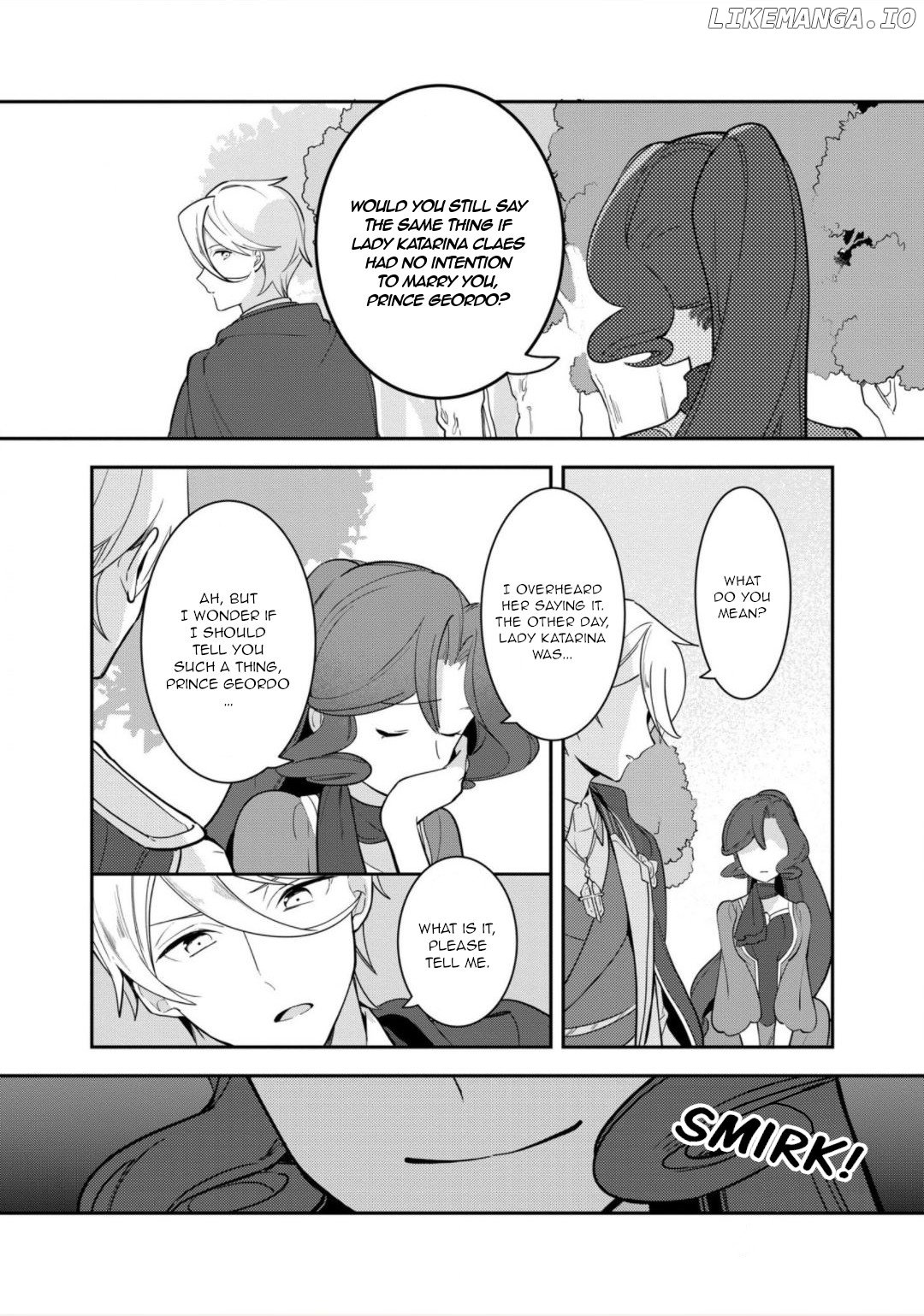 I Reincarnated into an Otome Game as a Villainess With Only Destruction Flags... In a Dire Situation!? Verge of Destruction Arc chapter 15 - page 17