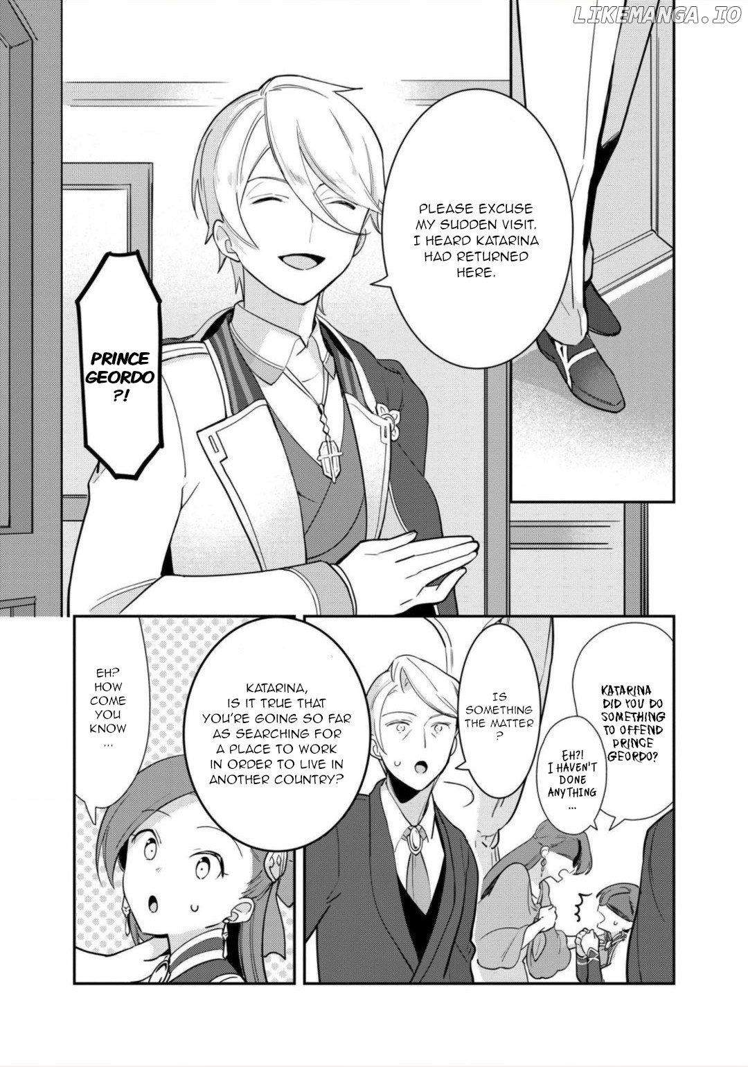 I Reincarnated into an Otome Game as a Villainess With Only Destruction Flags... In a Dire Situation!? Verge of Destruction Arc chapter 15 - page 20