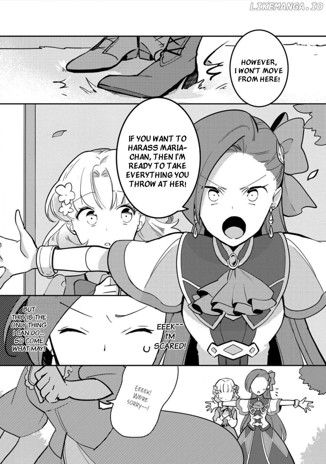 I Reincarnated into an Otome Game as a Villainess With Only Destruction Flags... In a Dire Situation!? Verge of Destruction Arc chapter 13 - page 11