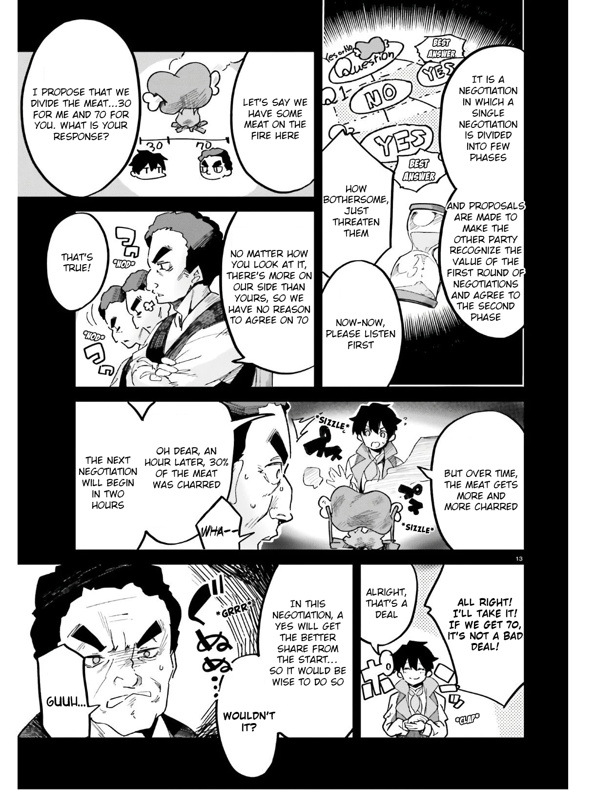 Suuji de Sukuu! Jyakushou Kokka chapter 14 - page 14