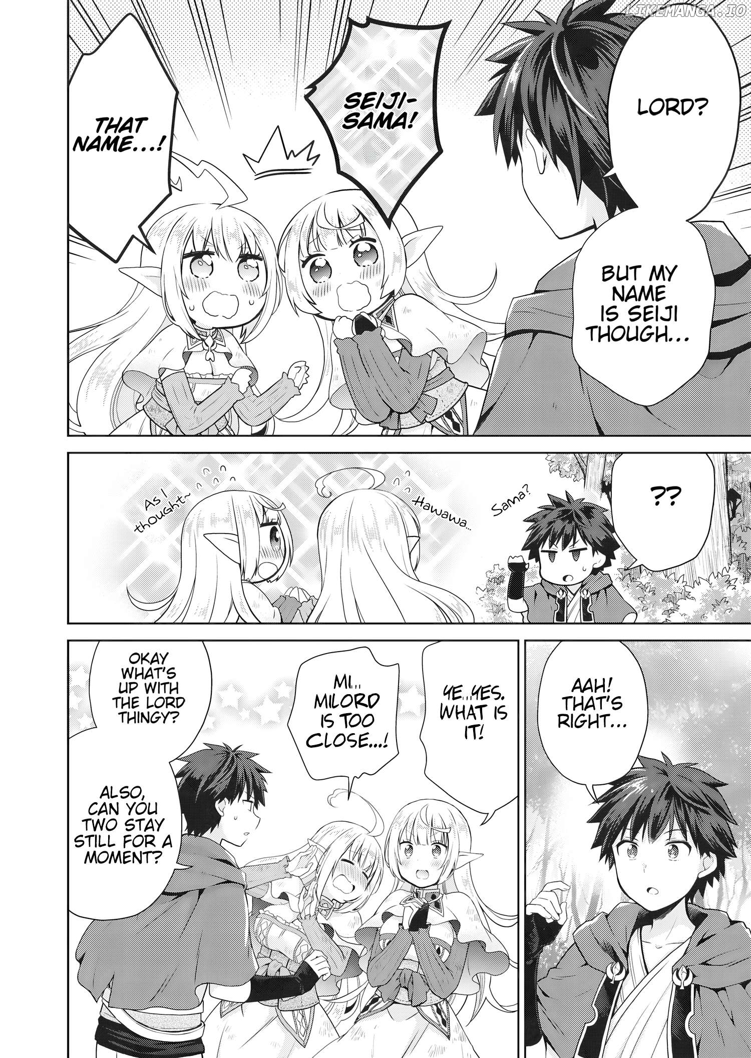 Dakara Katte ni Yuusha Toka Haou ni Nintei Sunno Yamero yo! ~Elf Zoku mo Kokuou-sama mo Hirefusu Hodo Ore wa Idai na Yakuwarirashii~ Chapter 1 - page 11