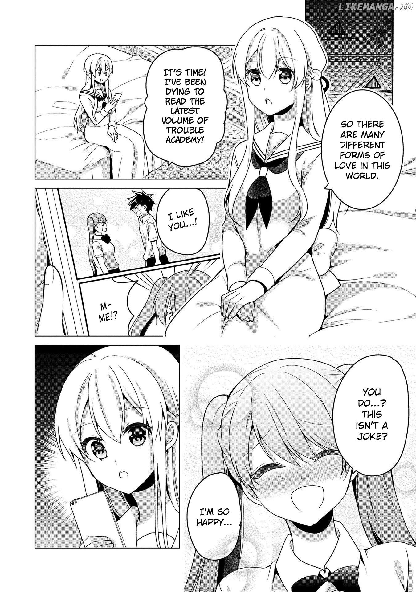 Ojou-Sama Wa Love Come No Shujinkou Ni Naritai! chapter 26 - page 8