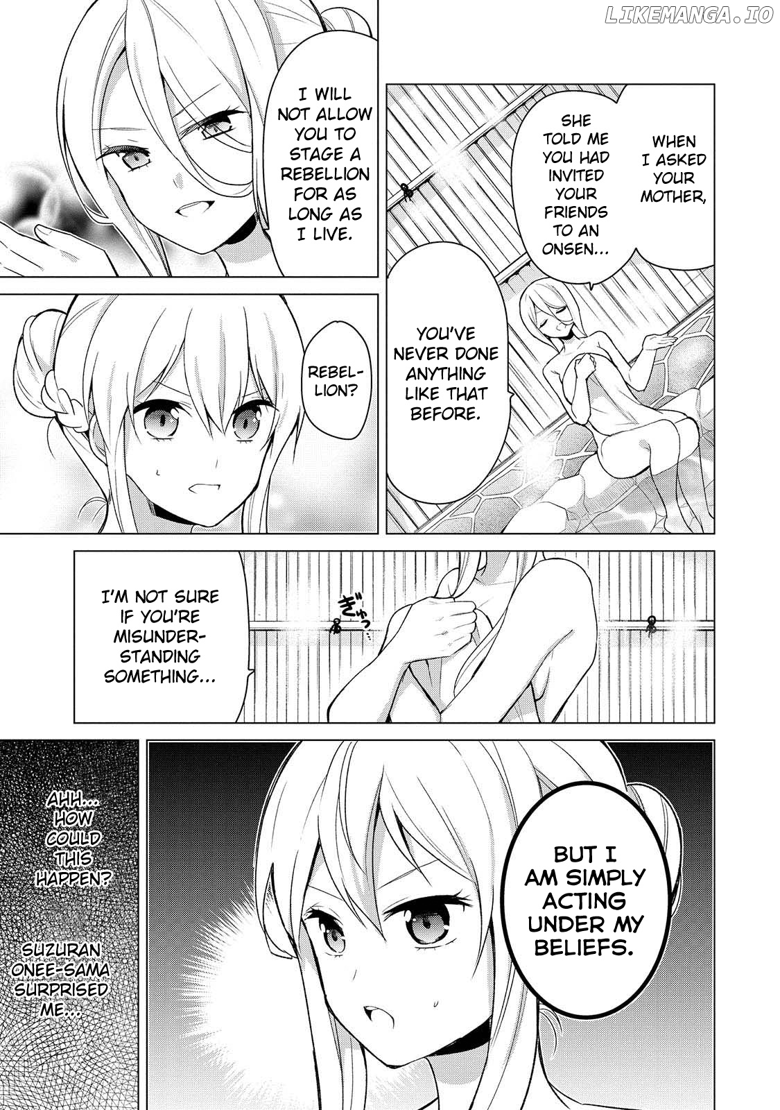 Ojou-Sama Wa Love Come No Shujinkou Ni Naritai! chapter 12 - page 6