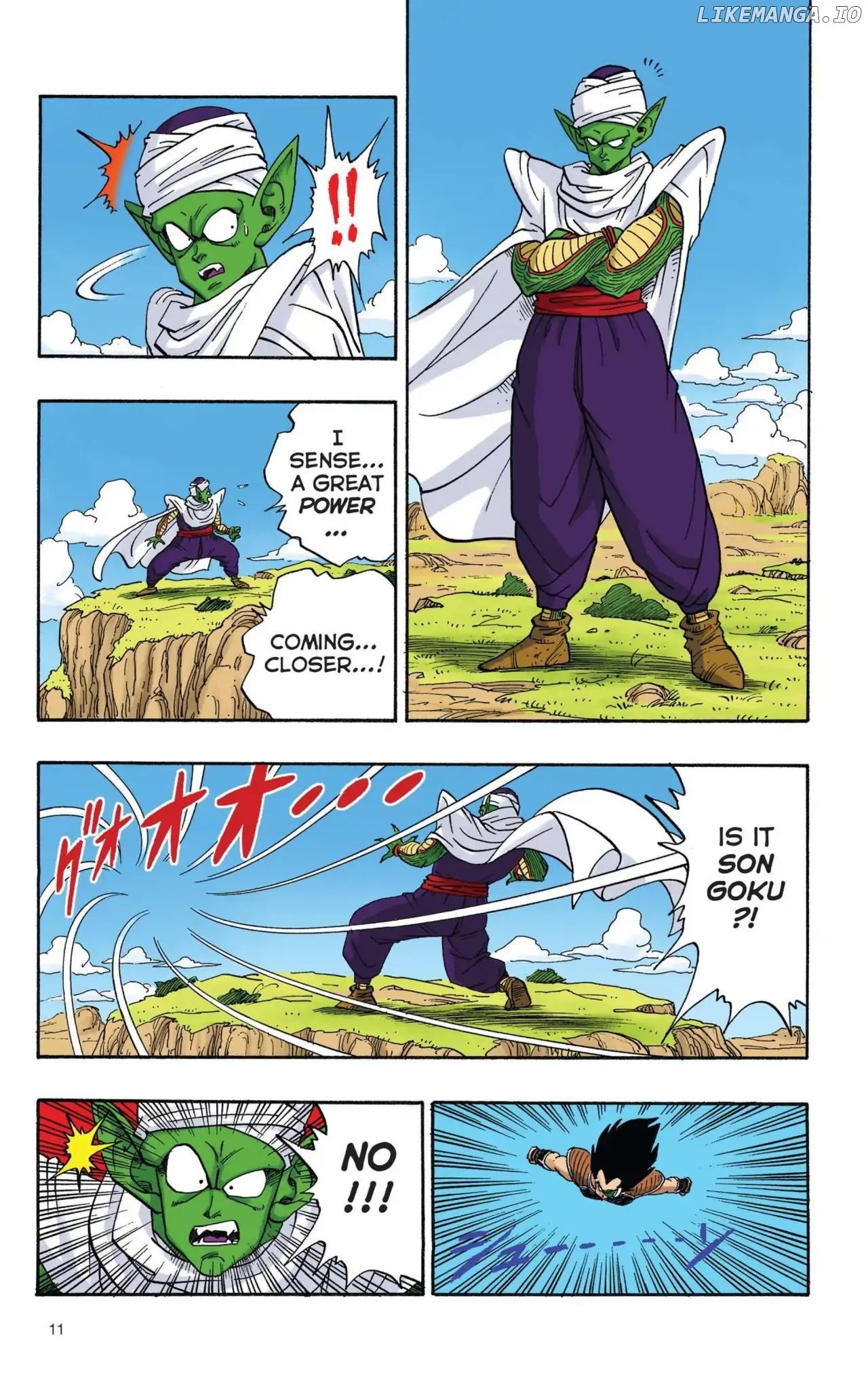 Dragon Ball Full Color Saiyan Arc chapter 1 - page 12