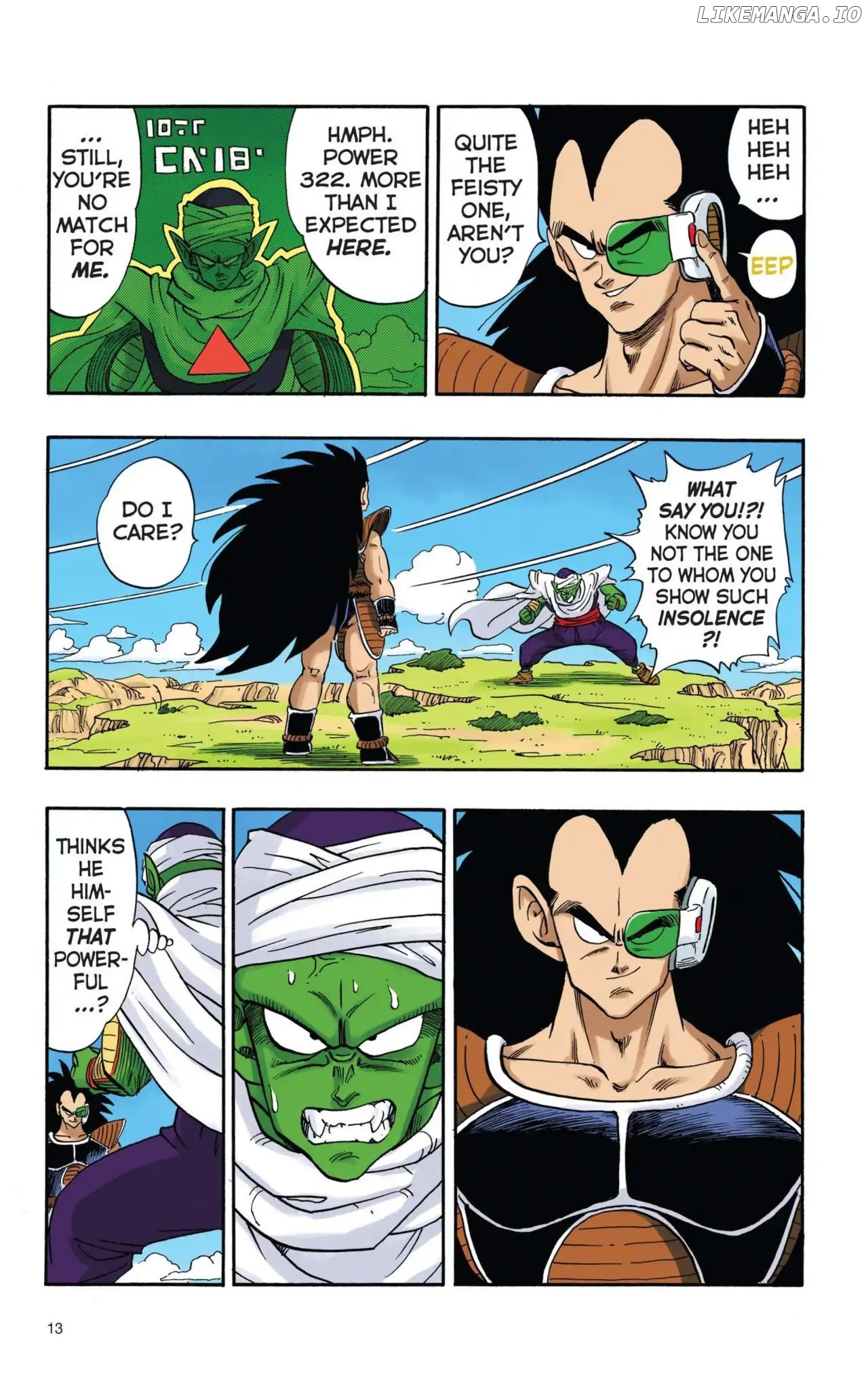 Dragon Ball Full Color Saiyan Arc chapter 1 - page 14