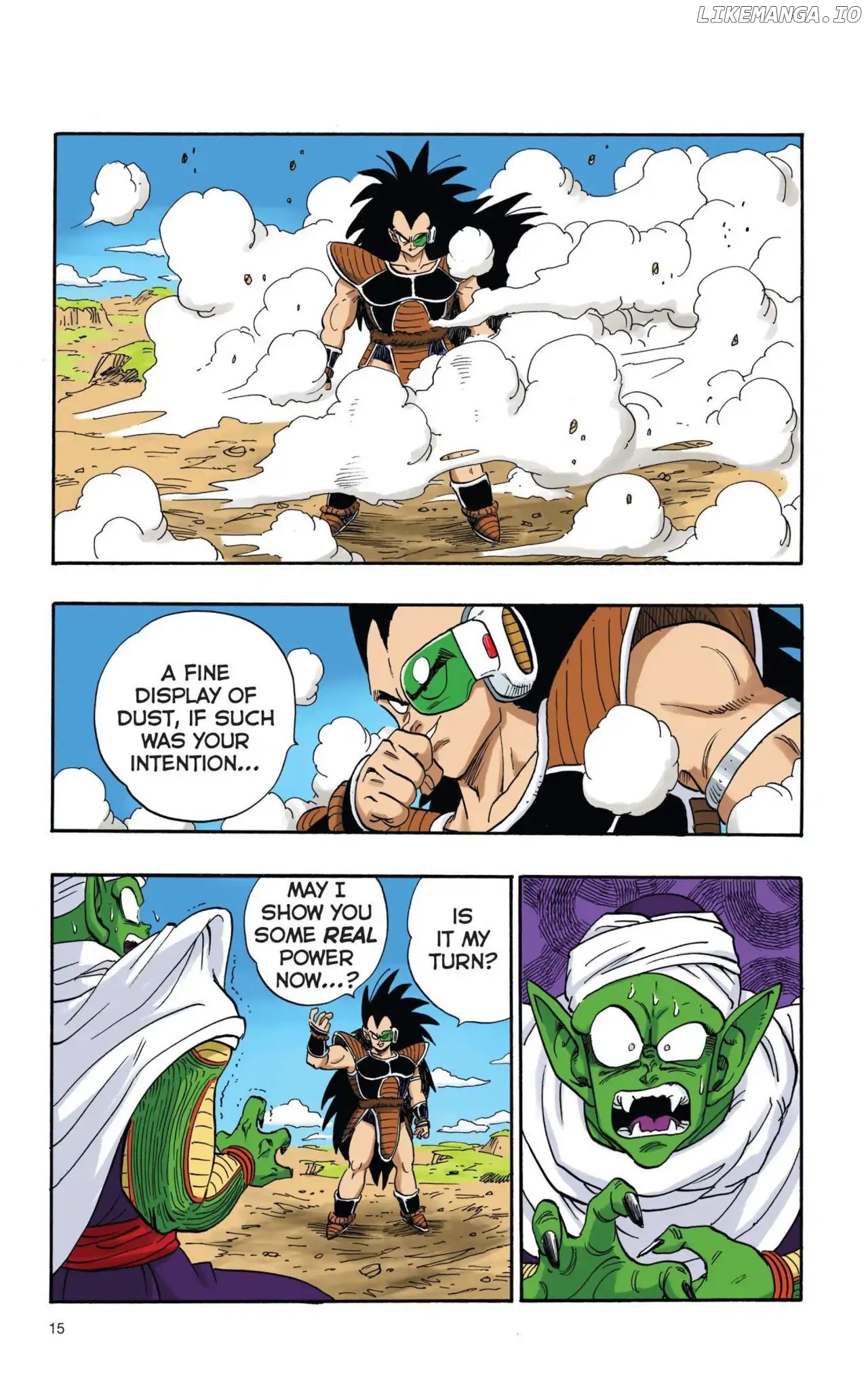 Dragon Ball Full Color Saiyan Arc chapter 1 - page 16