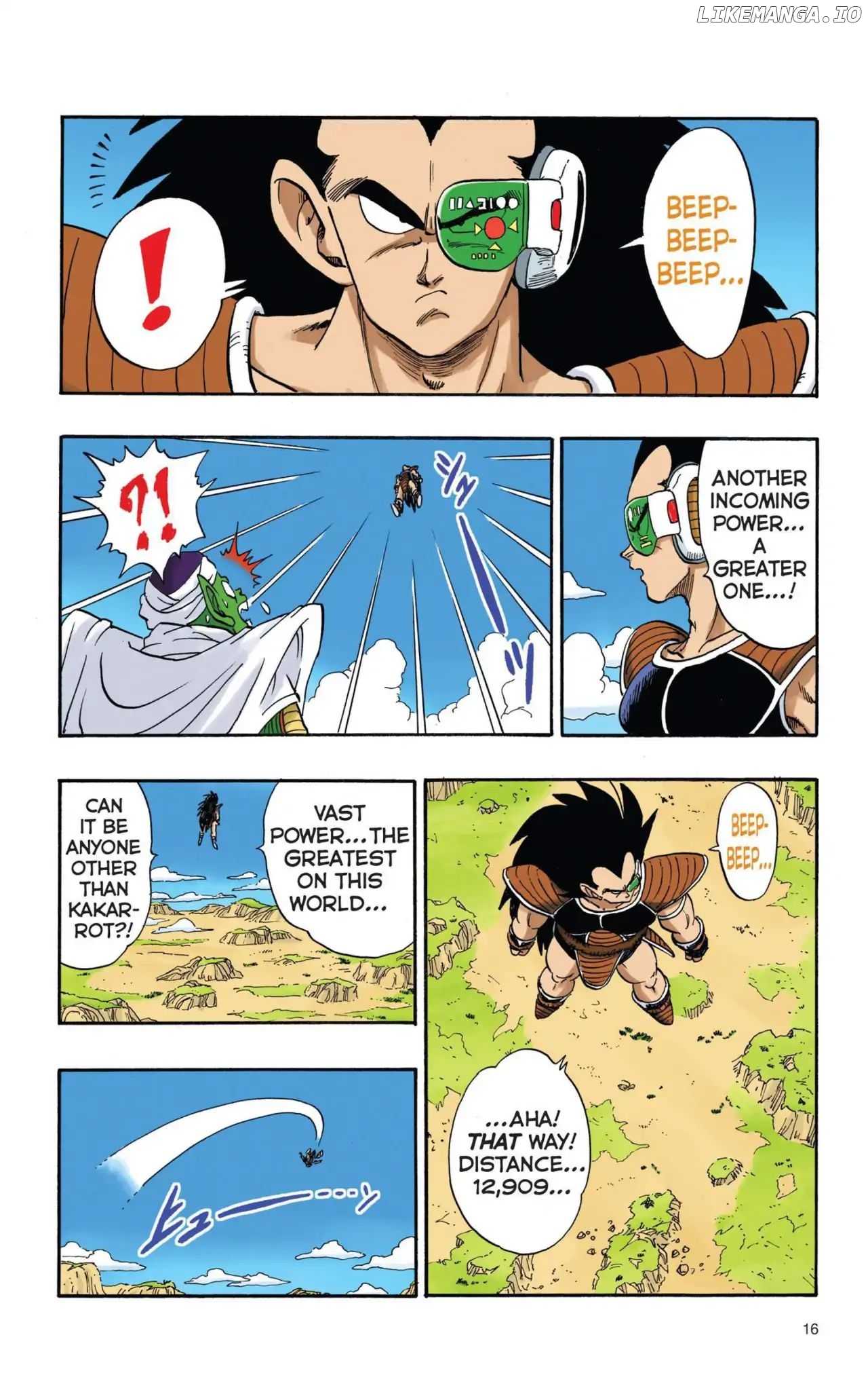 Dragon Ball Full Color Saiyan Arc chapter 1 - page 17