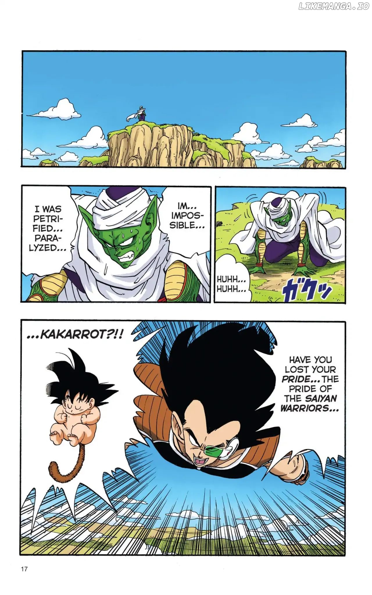 Dragon Ball Full Color Saiyan Arc chapter 1 - page 18