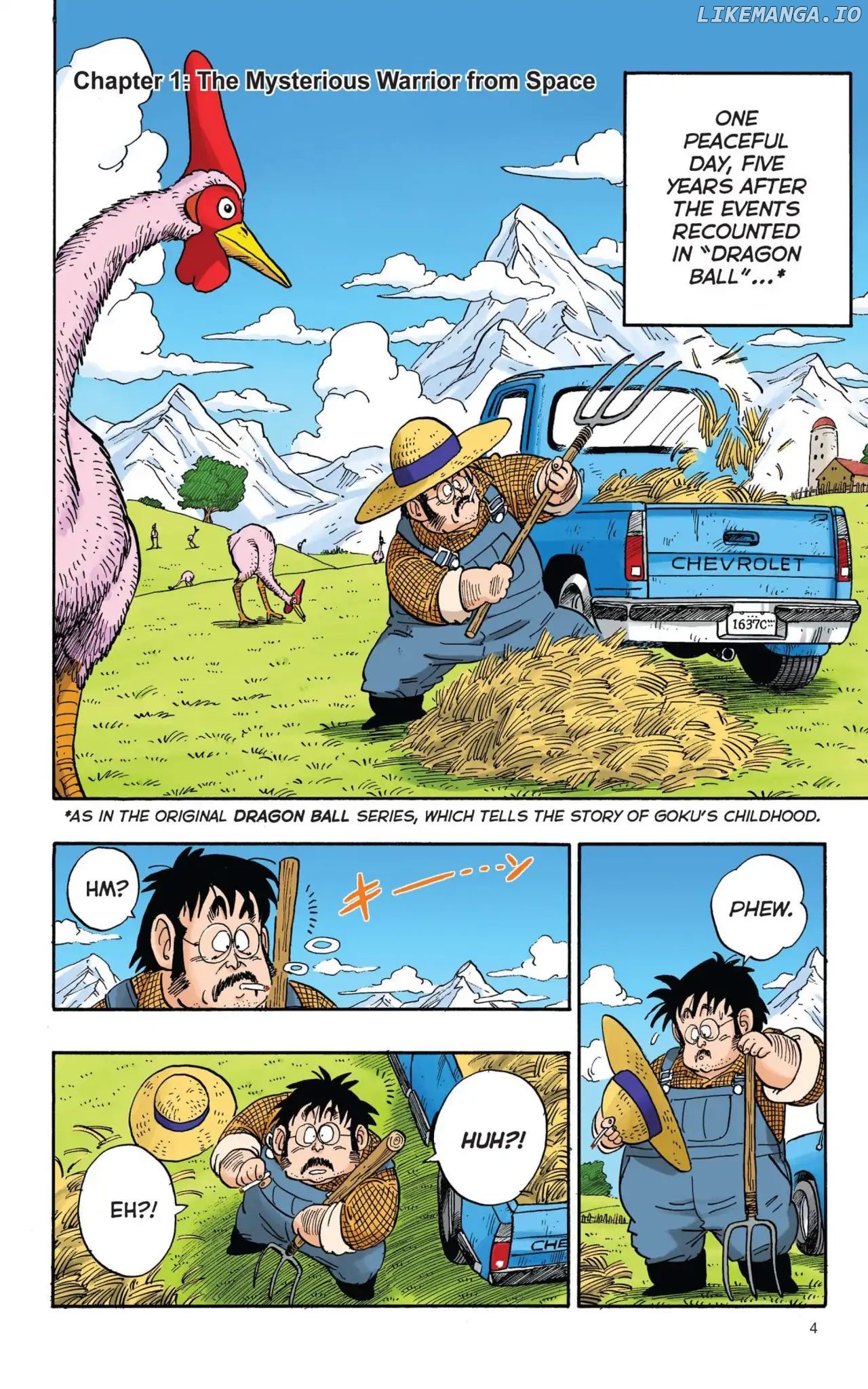 Dragon Ball Full Color Saiyan Arc chapter 1 - page 5