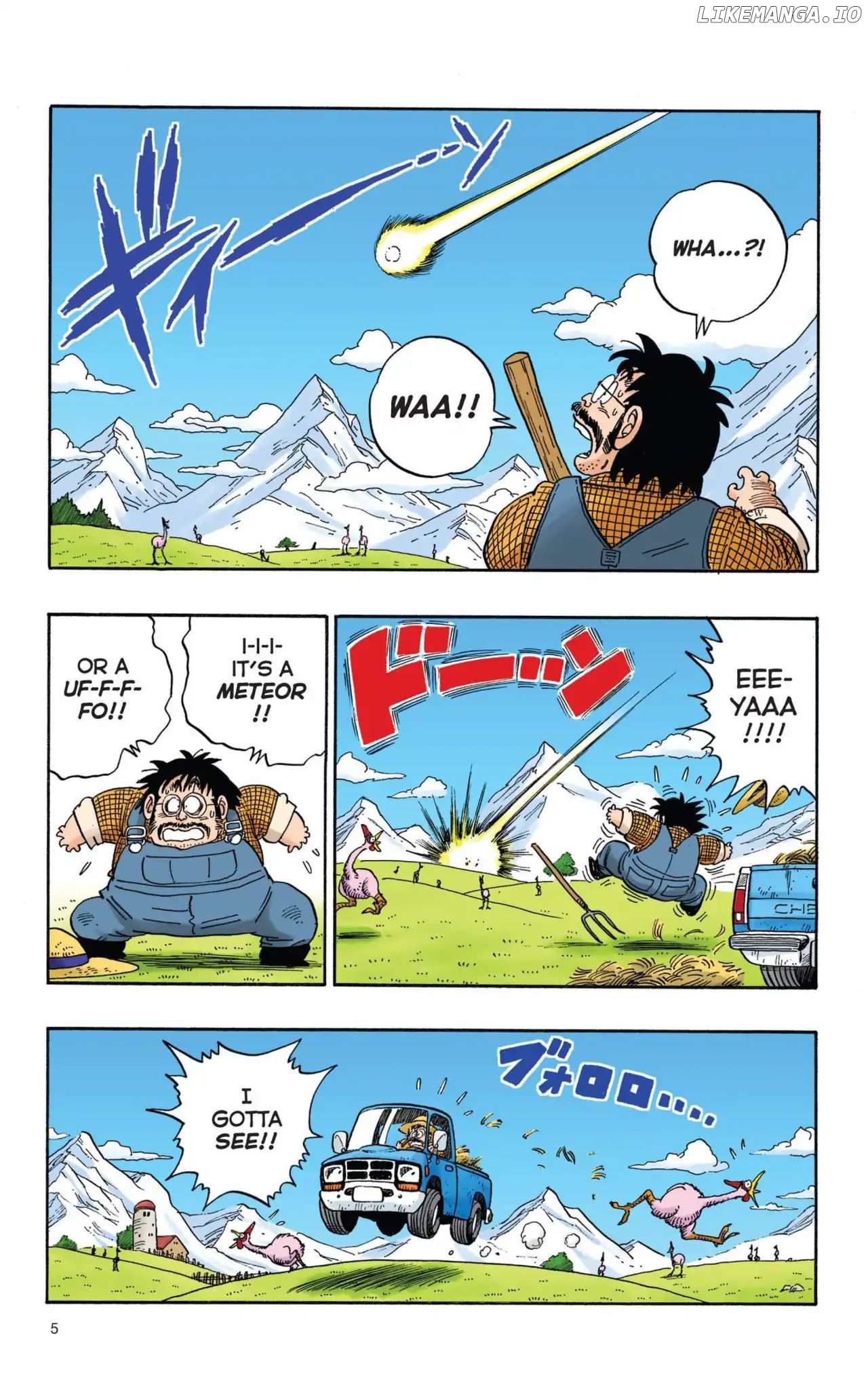 Dragon Ball Full Color Saiyan Arc chapter 1 - page 6