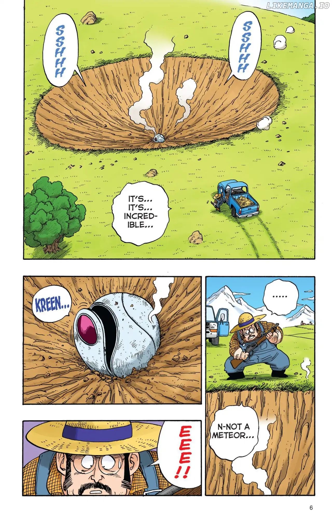 Dragon Ball Full Color Saiyan Arc chapter 1 - page 7