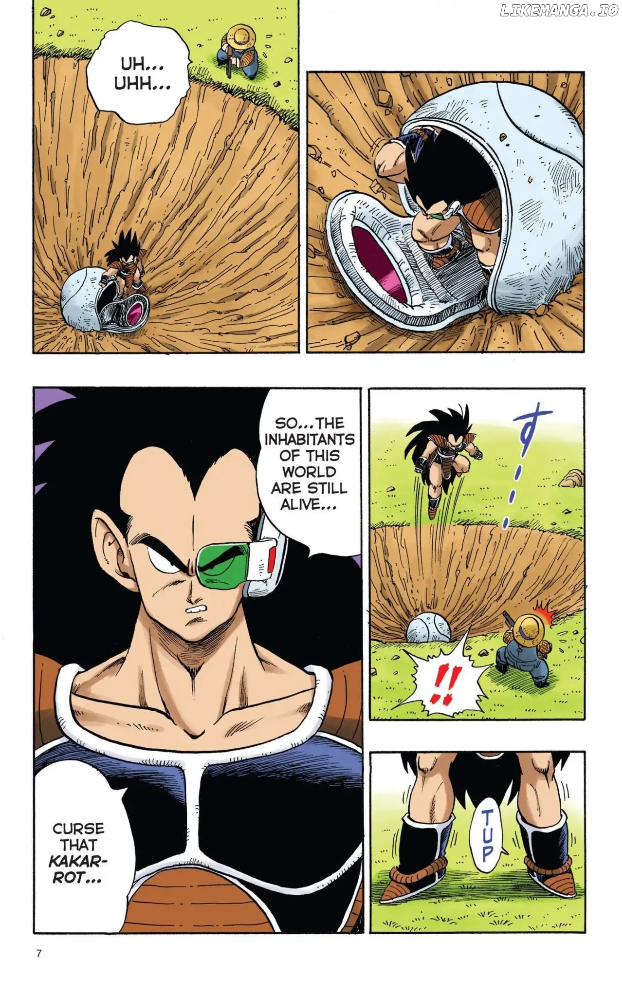 Dragon Ball Full Color Saiyan Arc chapter 1 - page 8