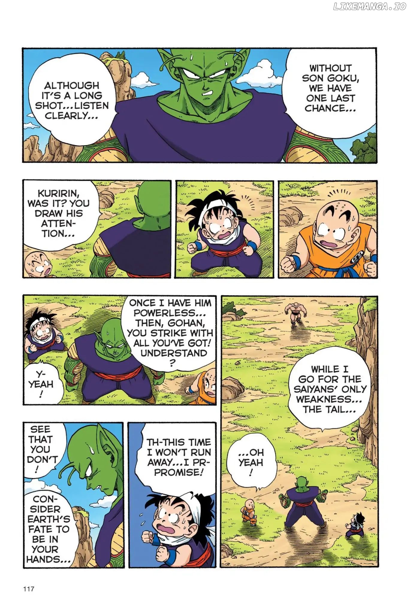 Dragon Ball Full Color Saiyan Arc chapter 26 - page 2