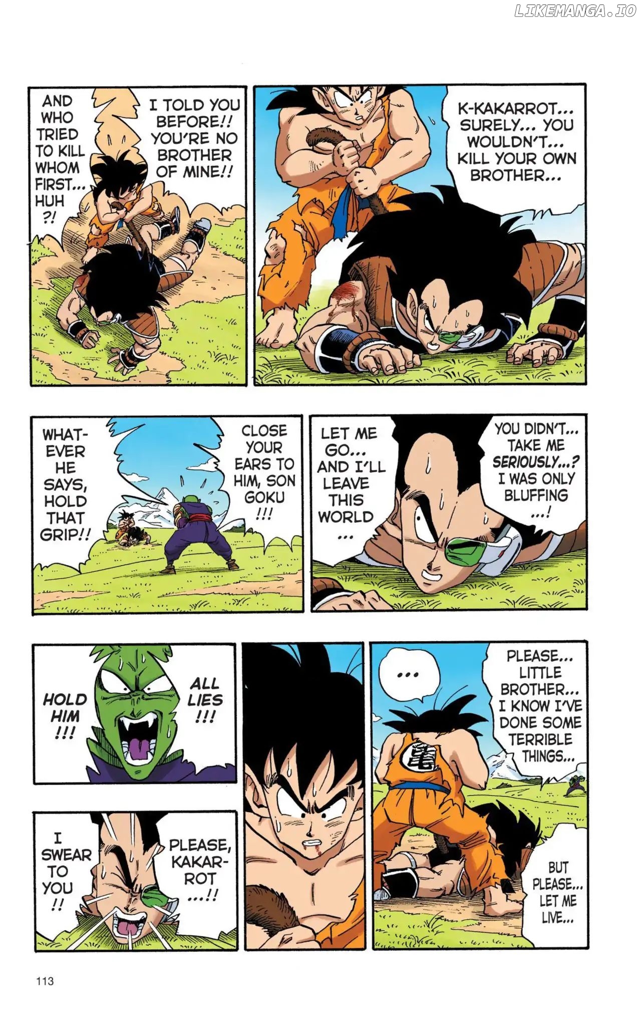 Dragon Ball Full Color Saiyan Arc chapter 8 - page 10