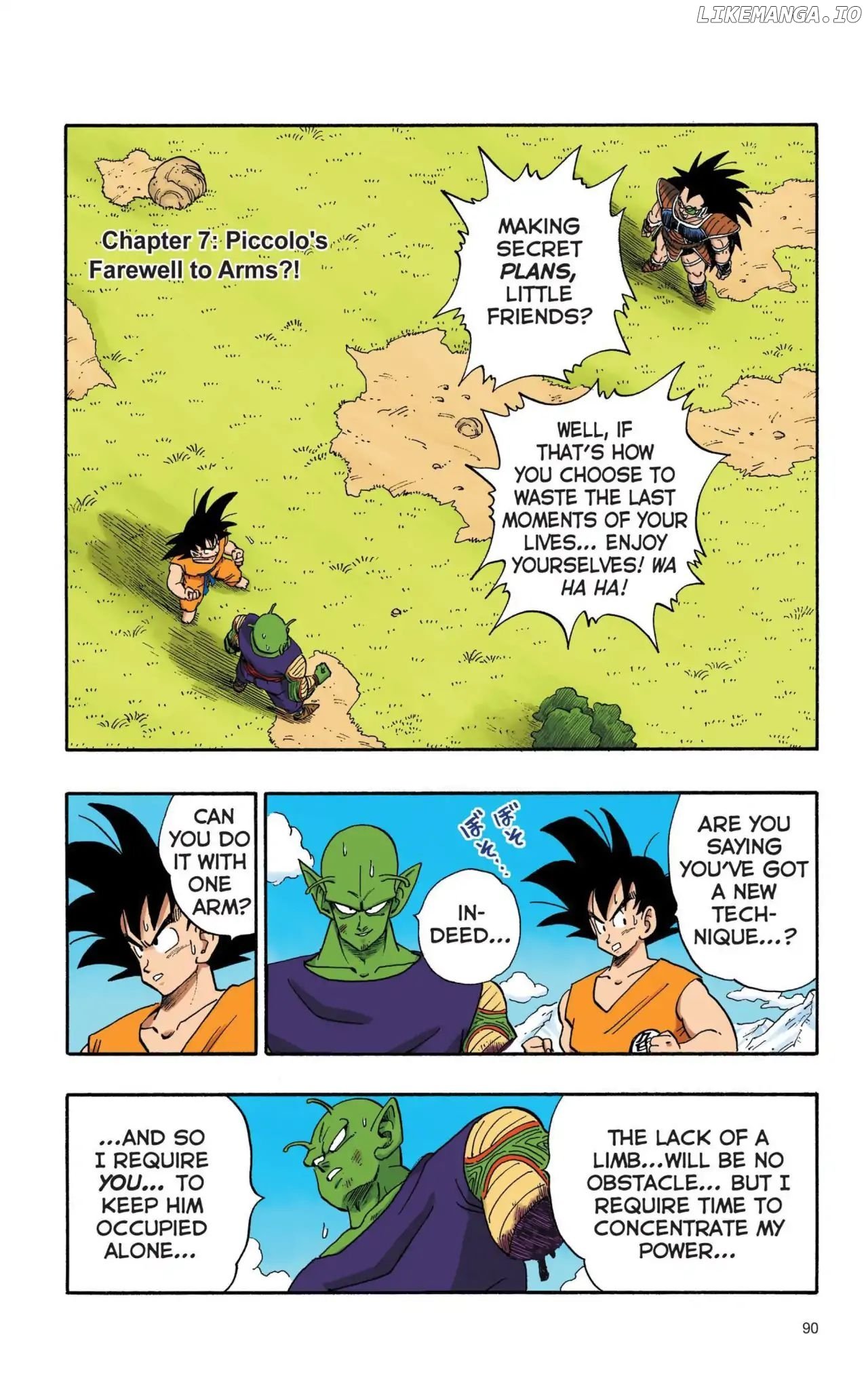 Dragon Ball Full Color Saiyan Arc chapter 7 - page 1