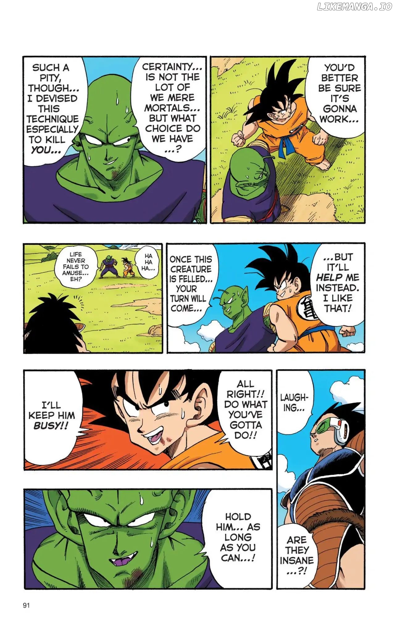 Dragon Ball Full Color Saiyan Arc chapter 7 - page 2