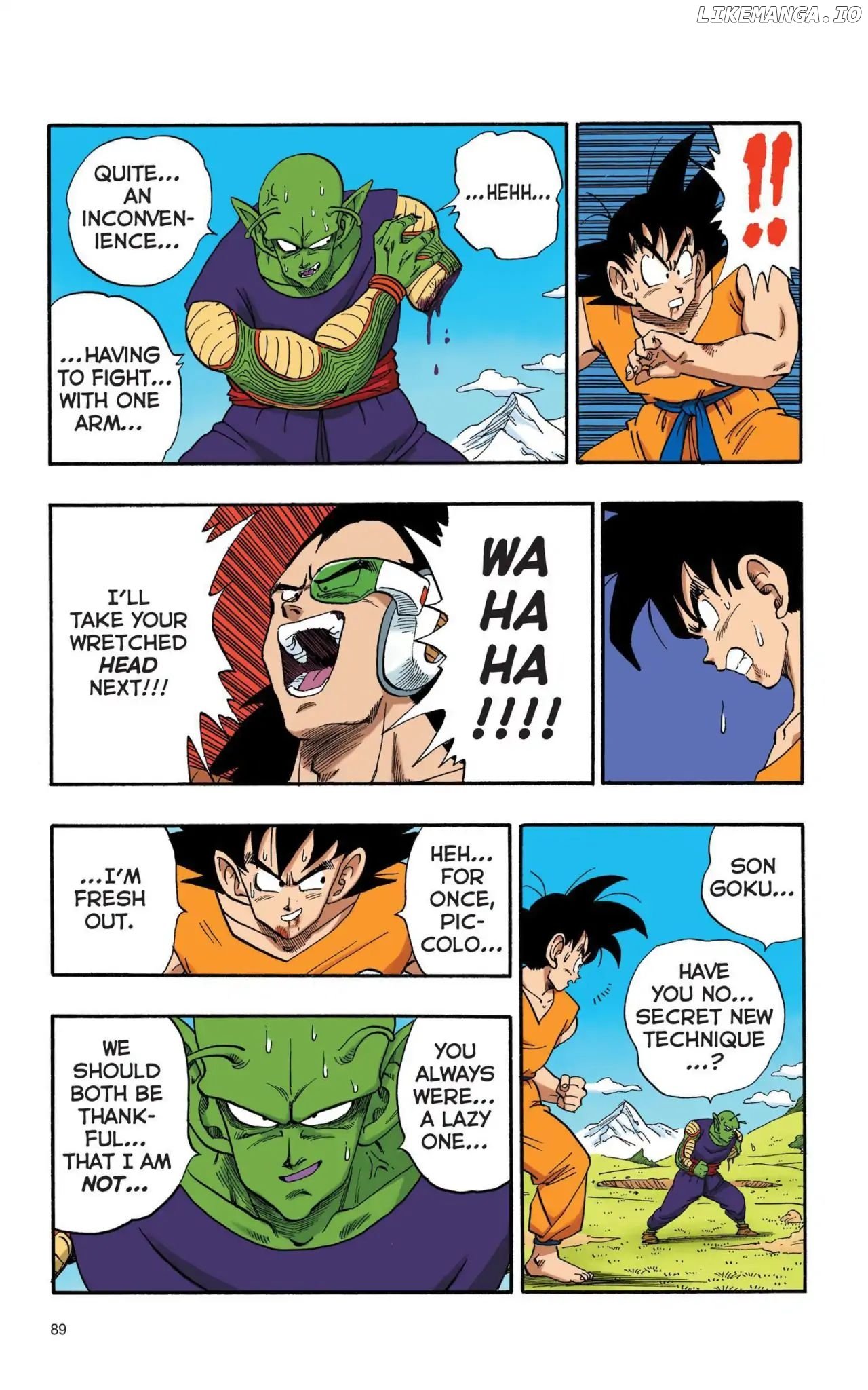 Dragon Ball Full Color Saiyan Arc chapter 6 - page 14