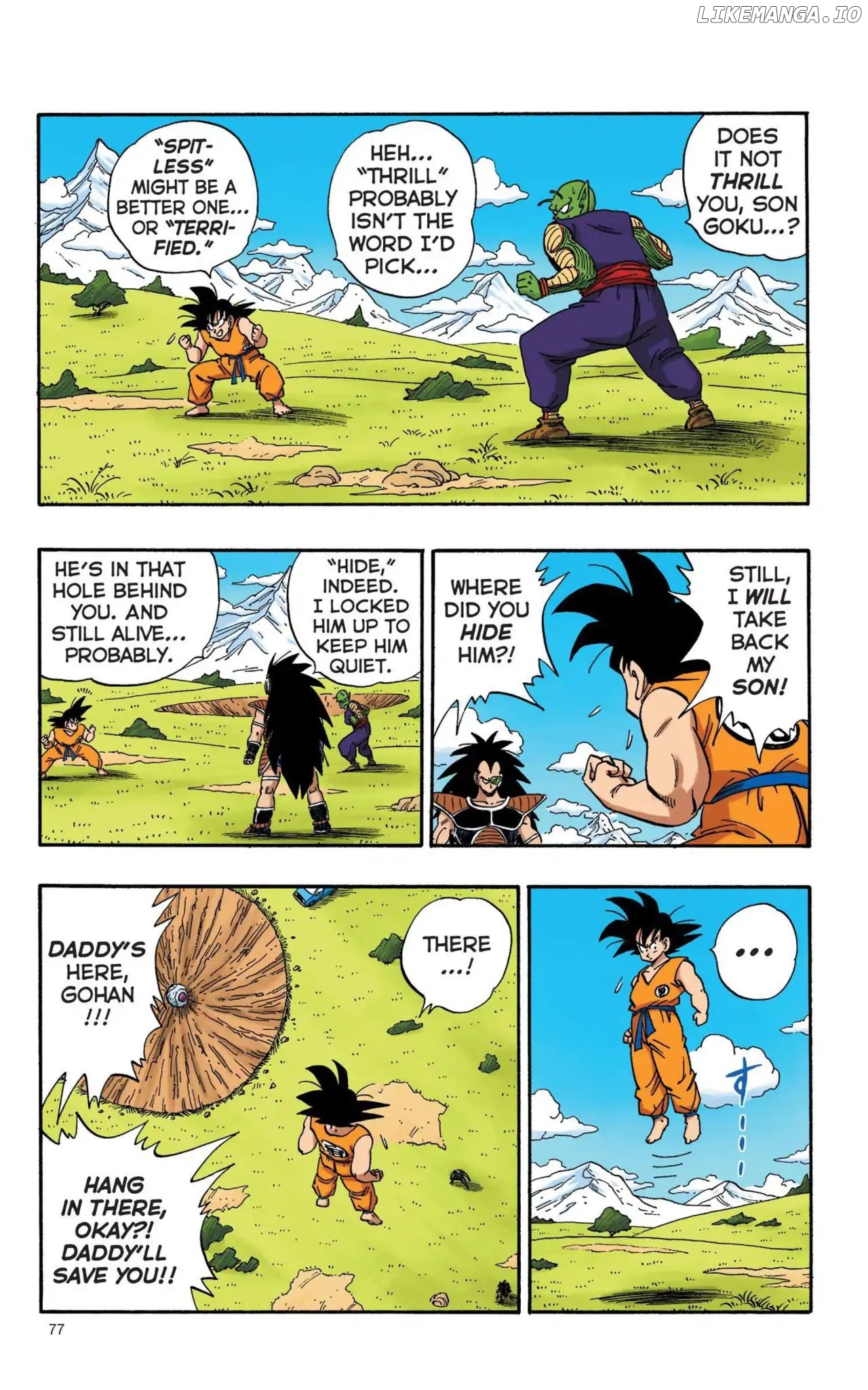 Dragon Ball Full Color Saiyan Arc chapter 6 - page 2