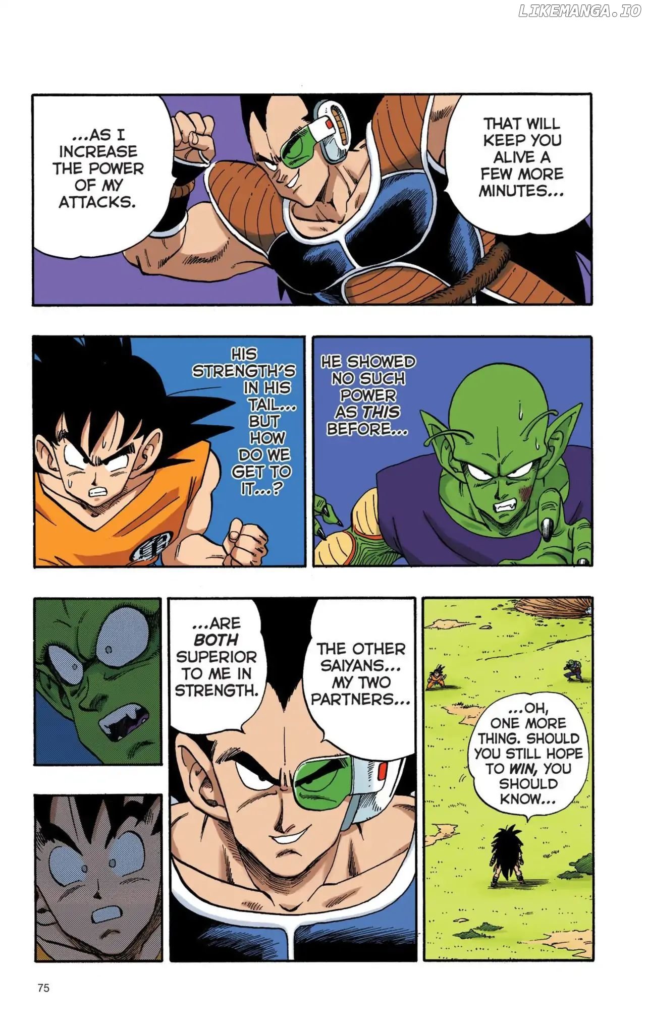 Dragon Ball Full Color Saiyan Arc chapter 5 - page 14