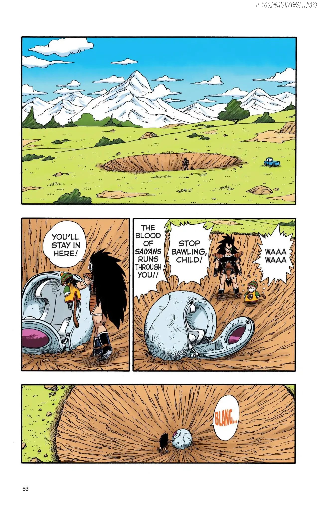 Dragon Ball Full Color Saiyan Arc chapter 5 - page 2