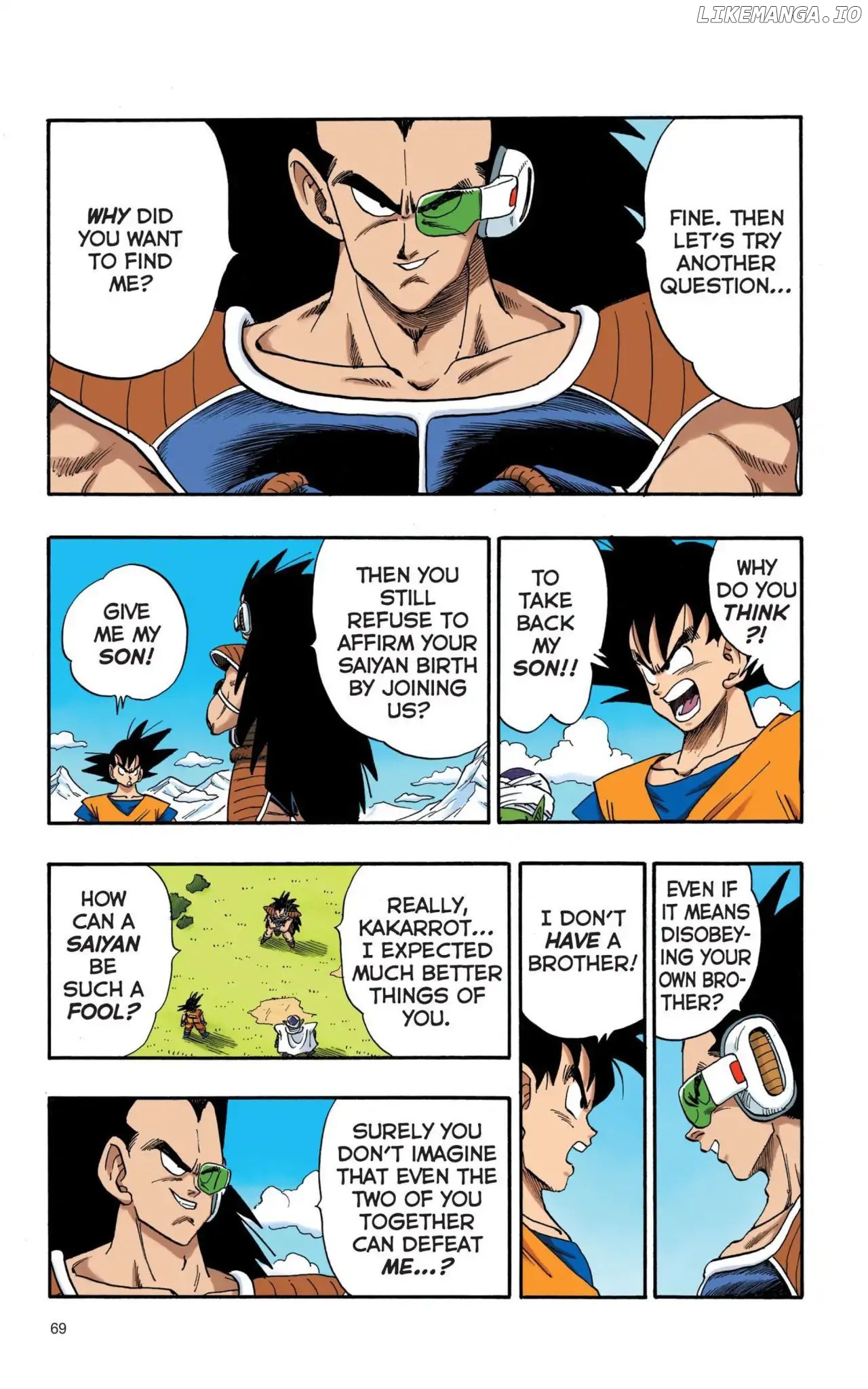 Dragon Ball Full Color Saiyan Arc chapter 5 - page 8