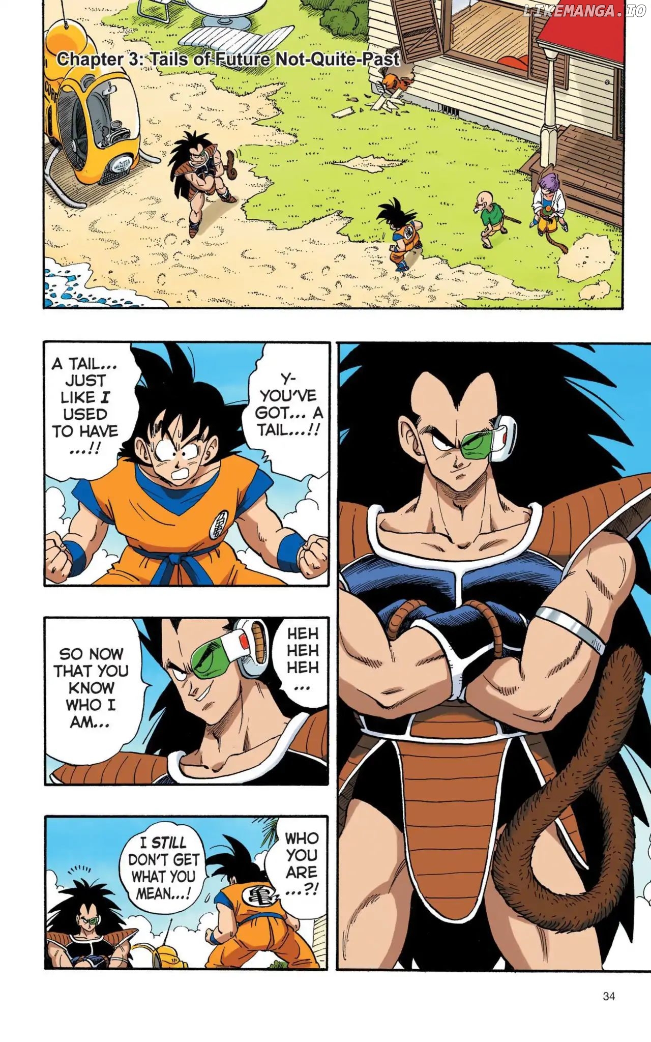 Dragon Ball Full Color Saiyan Arc chapter 3 - page 1