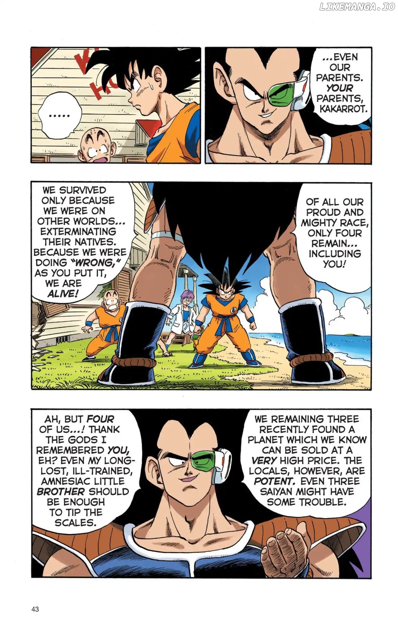 Dragon Ball Full Color Saiyan Arc chapter 3 - page 10