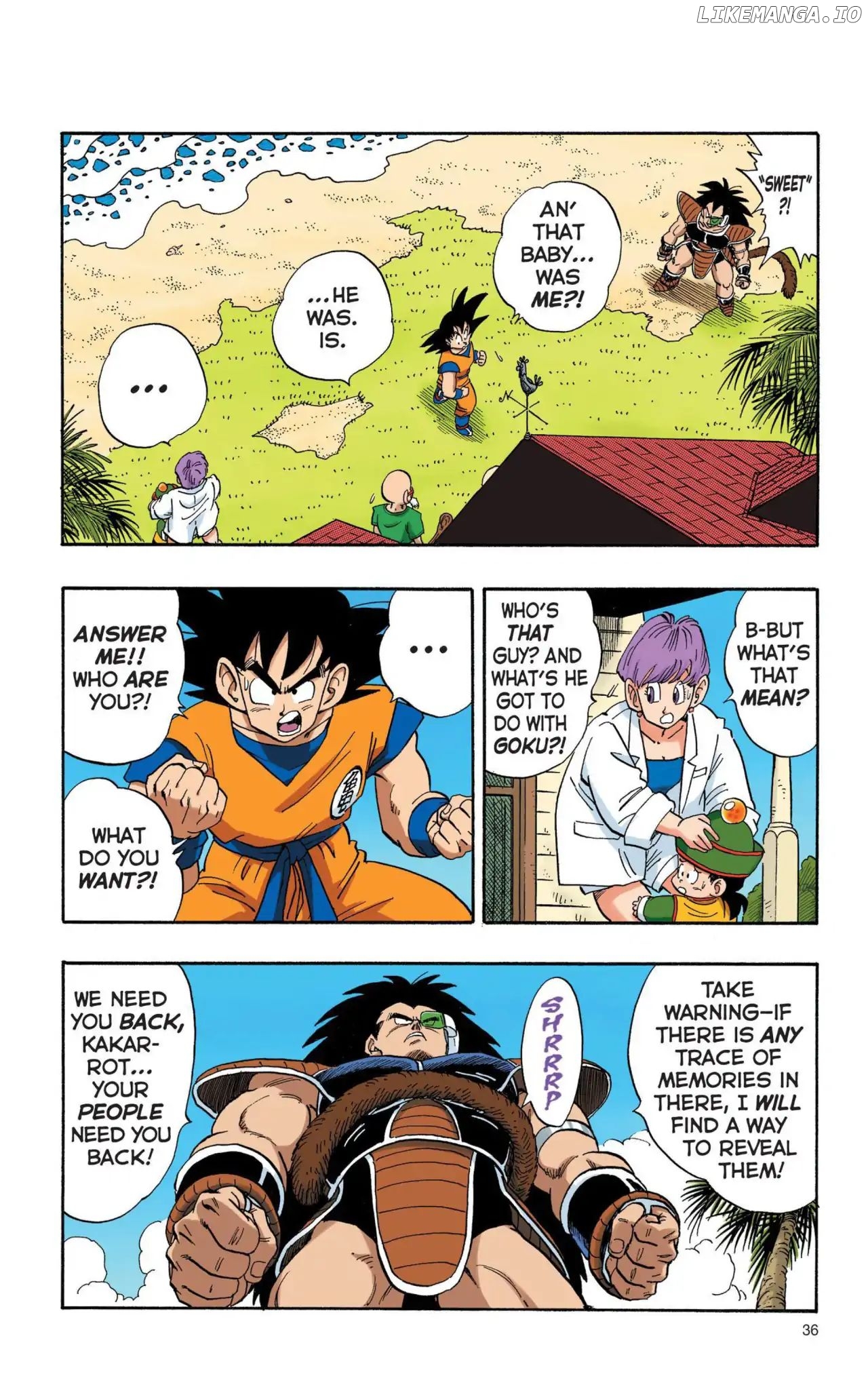 Dragon Ball Full Color Saiyan Arc chapter 3 - page 3