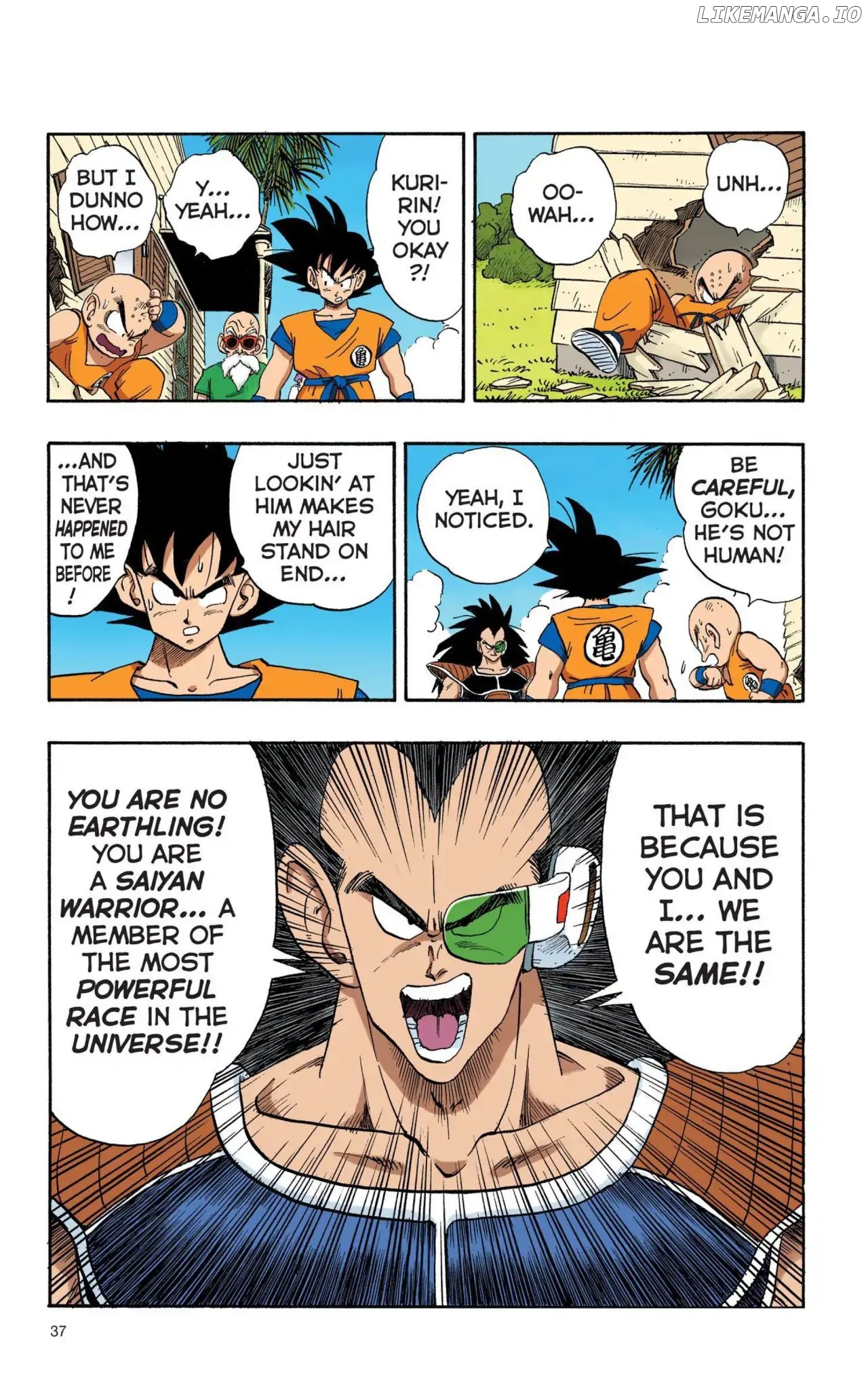 Dragon Ball Full Color Saiyan Arc chapter 3 - page 4