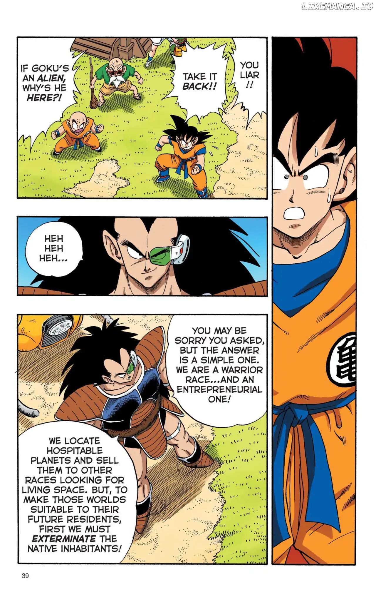 Dragon Ball Full Color Saiyan Arc chapter 3 - page 6