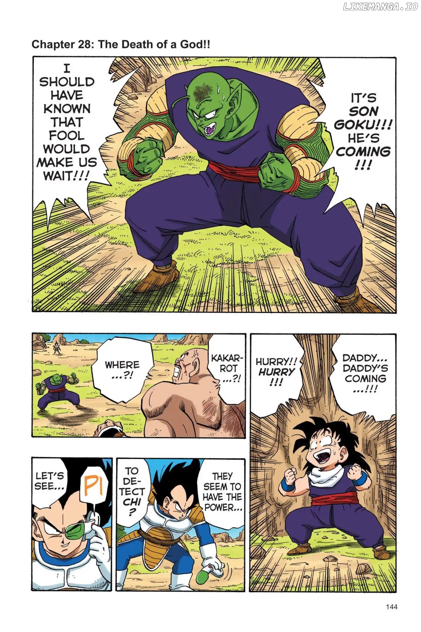 Dragon Ball Full Color Saiyan Arc chapter 28 - page 1