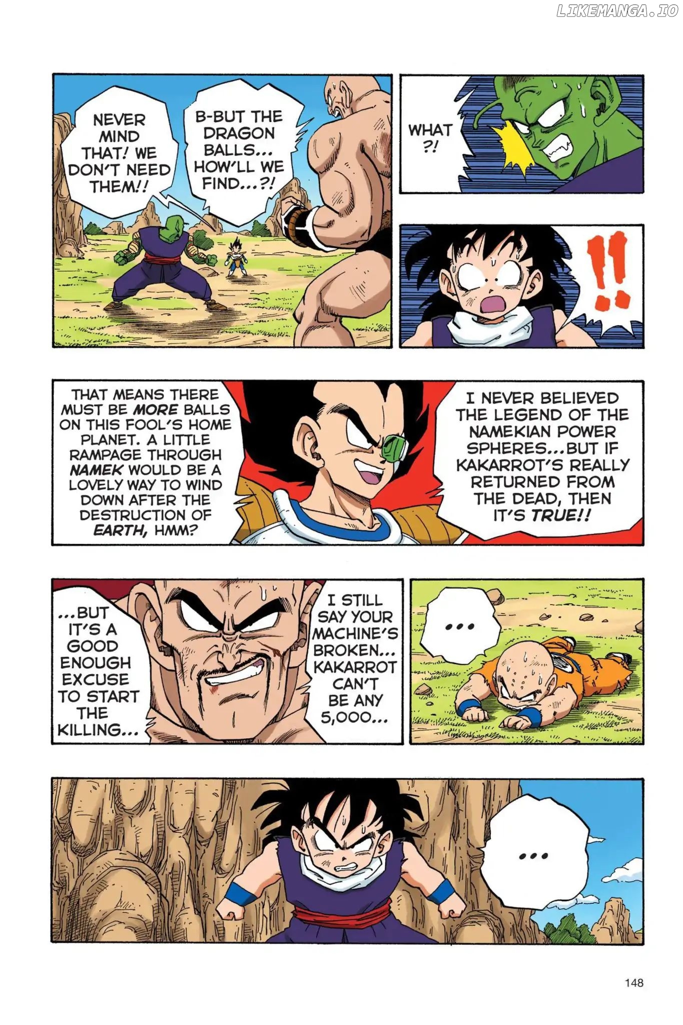 Dragon Ball Full Color Saiyan Arc chapter 28 - page 5