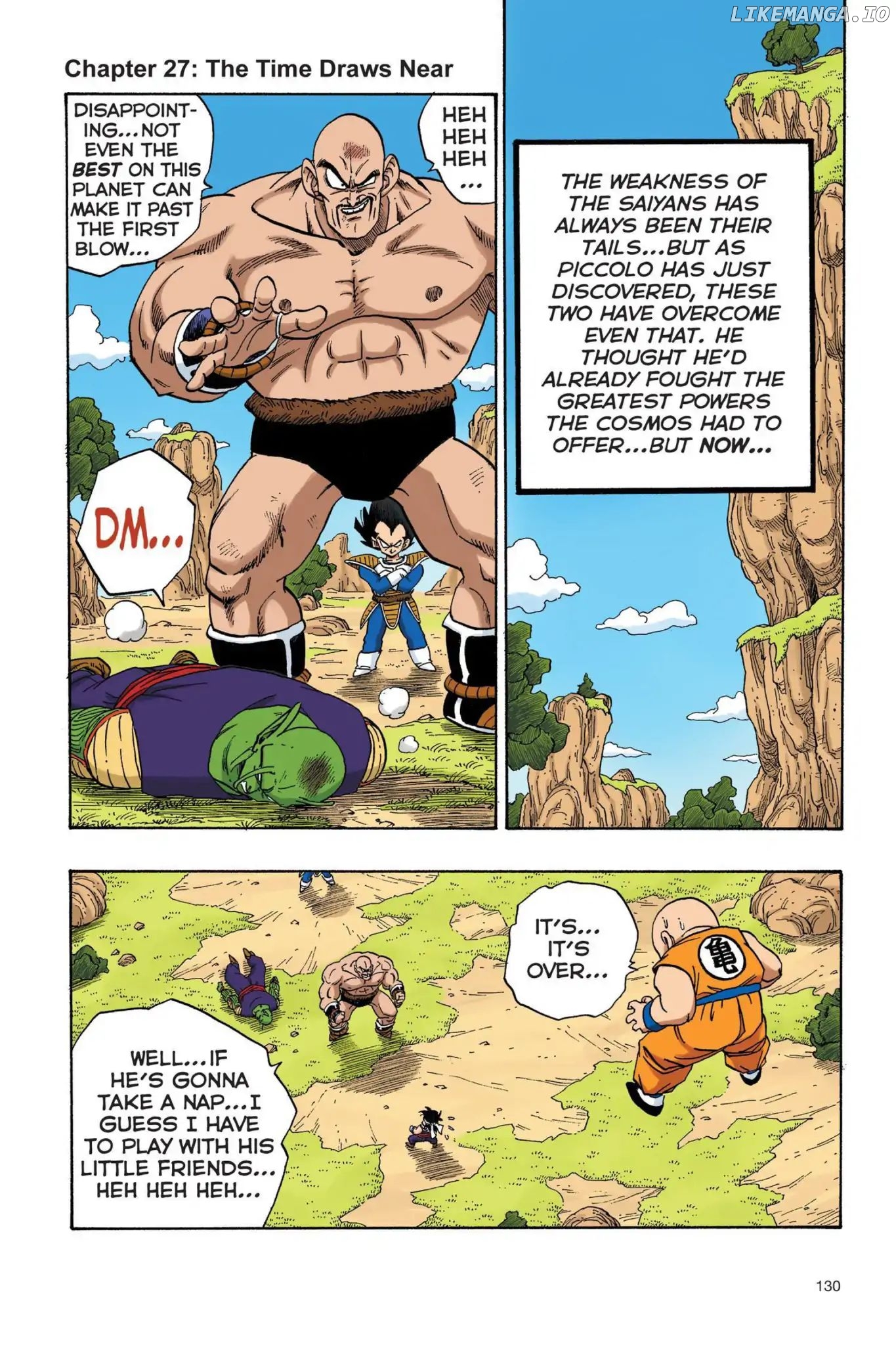 Dragon Ball Full Color Saiyan Arc chapter 27 - page 1