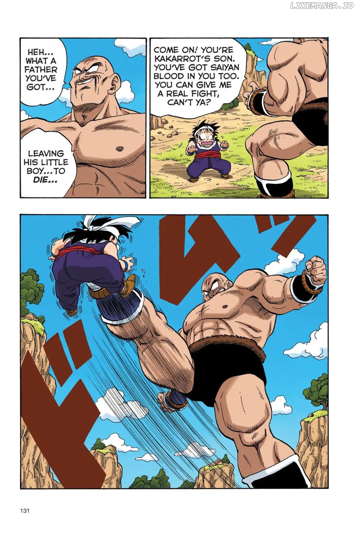 Dragon Ball Full Color Saiyan Arc chapter 27 - page 2