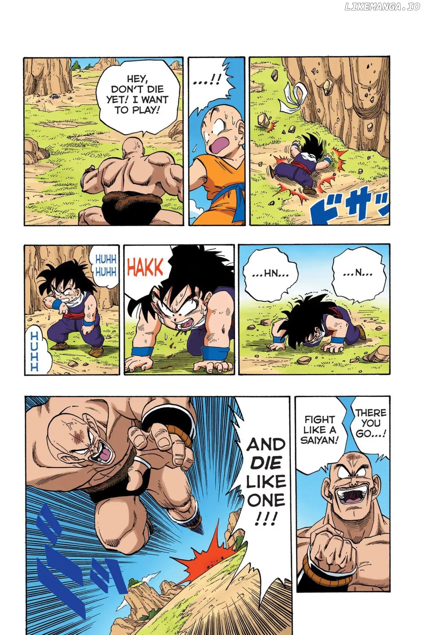 Dragon Ball Full Color Saiyan Arc chapter 27 - page 4