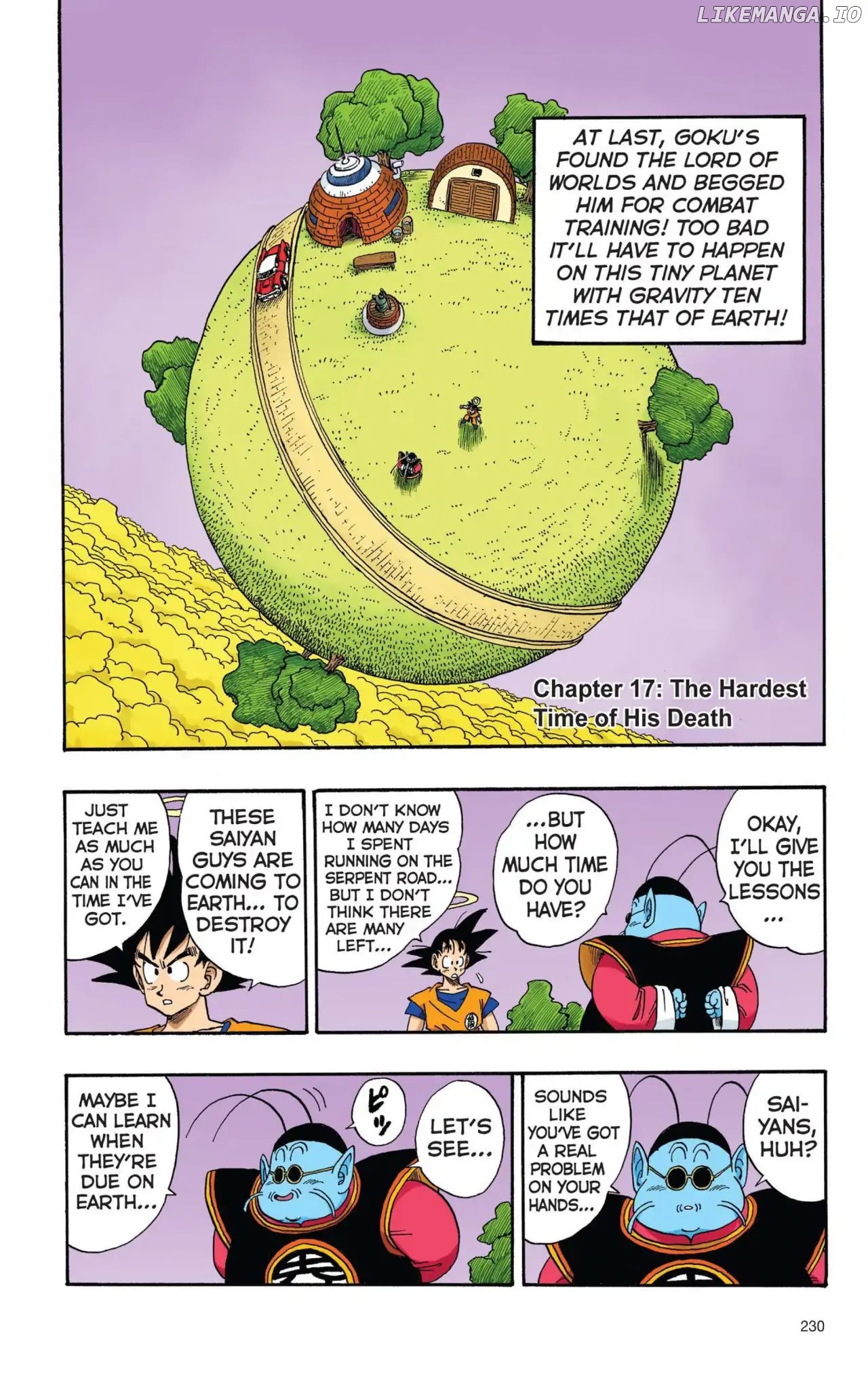 Dragon Ball Full Color Saiyan Arc chapter 17 - page 1