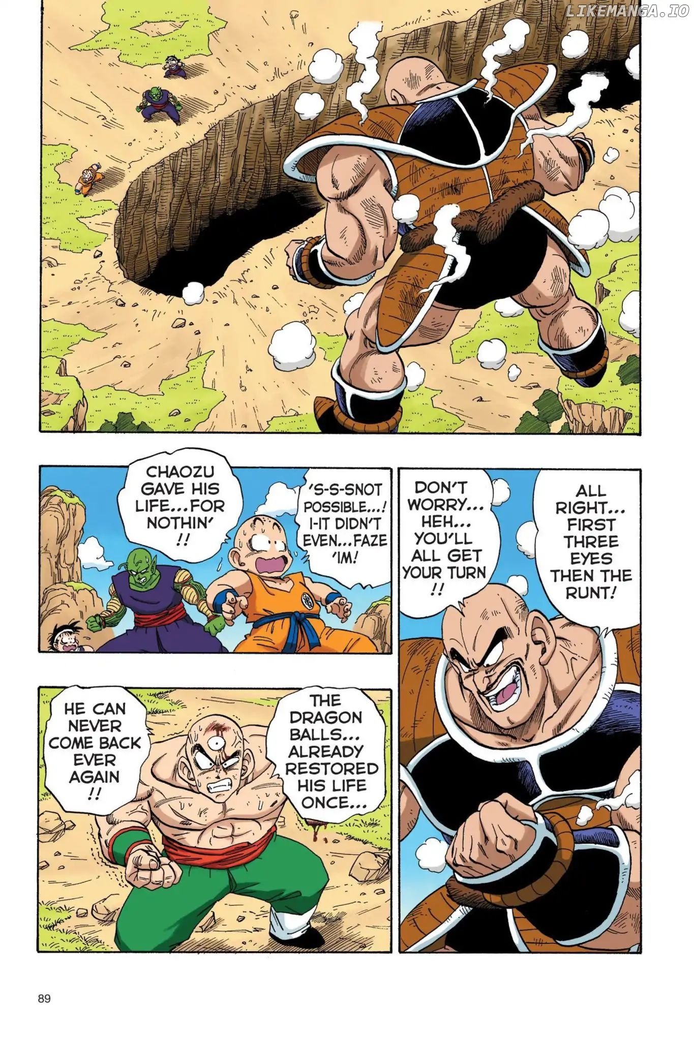 Dragon Ball Full Color Saiyan Arc chapter 24 - page 2