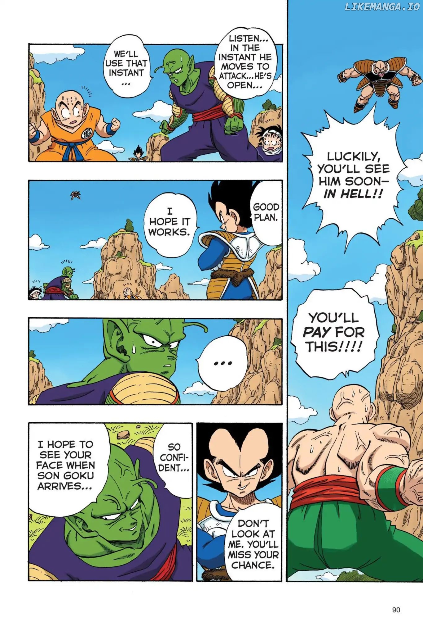 Dragon Ball Full Color Saiyan Arc chapter 24 - page 3