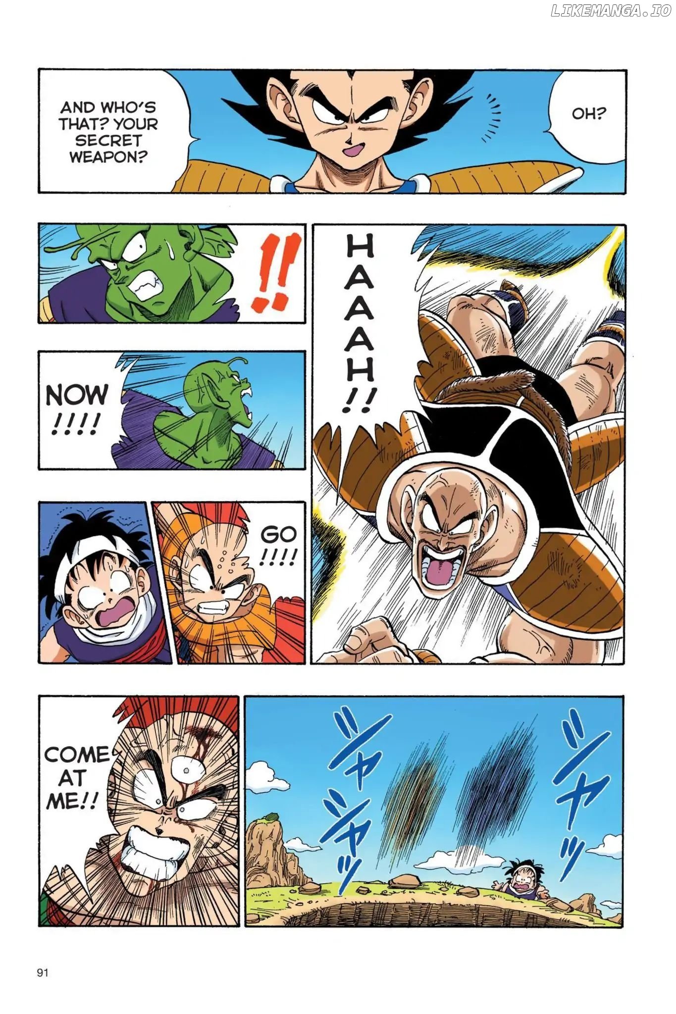 Dragon Ball Full Color Saiyan Arc chapter 24 - page 4