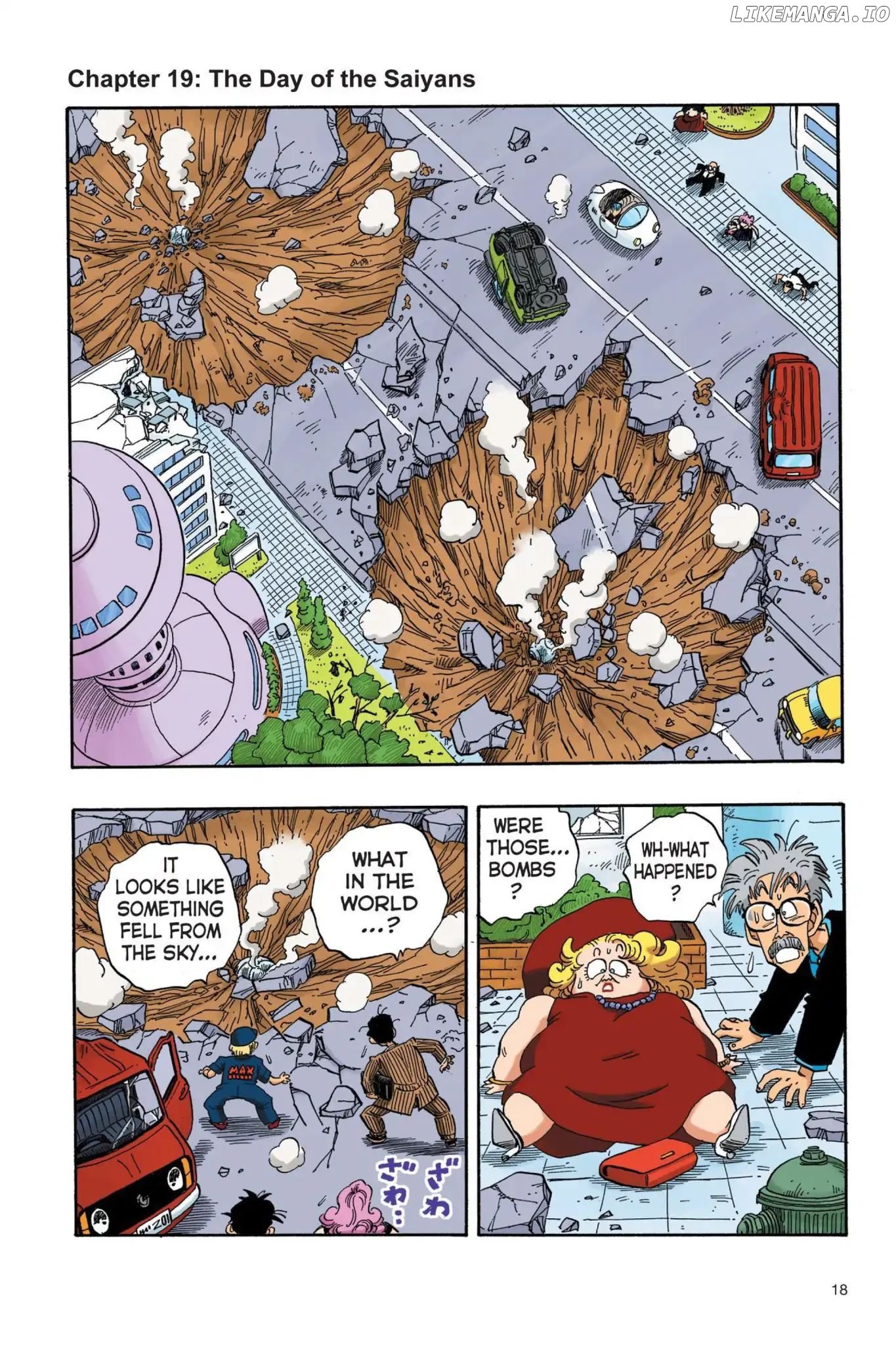 Dragon Ball Full Color Saiyan Arc chapter 19 - page 1