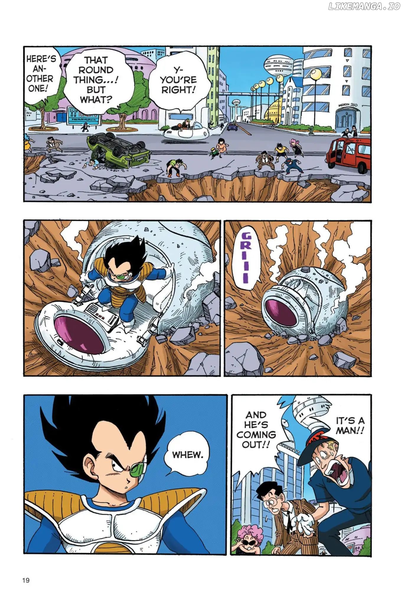 Dragon Ball Full Color Saiyan Arc chapter 19 - page 2