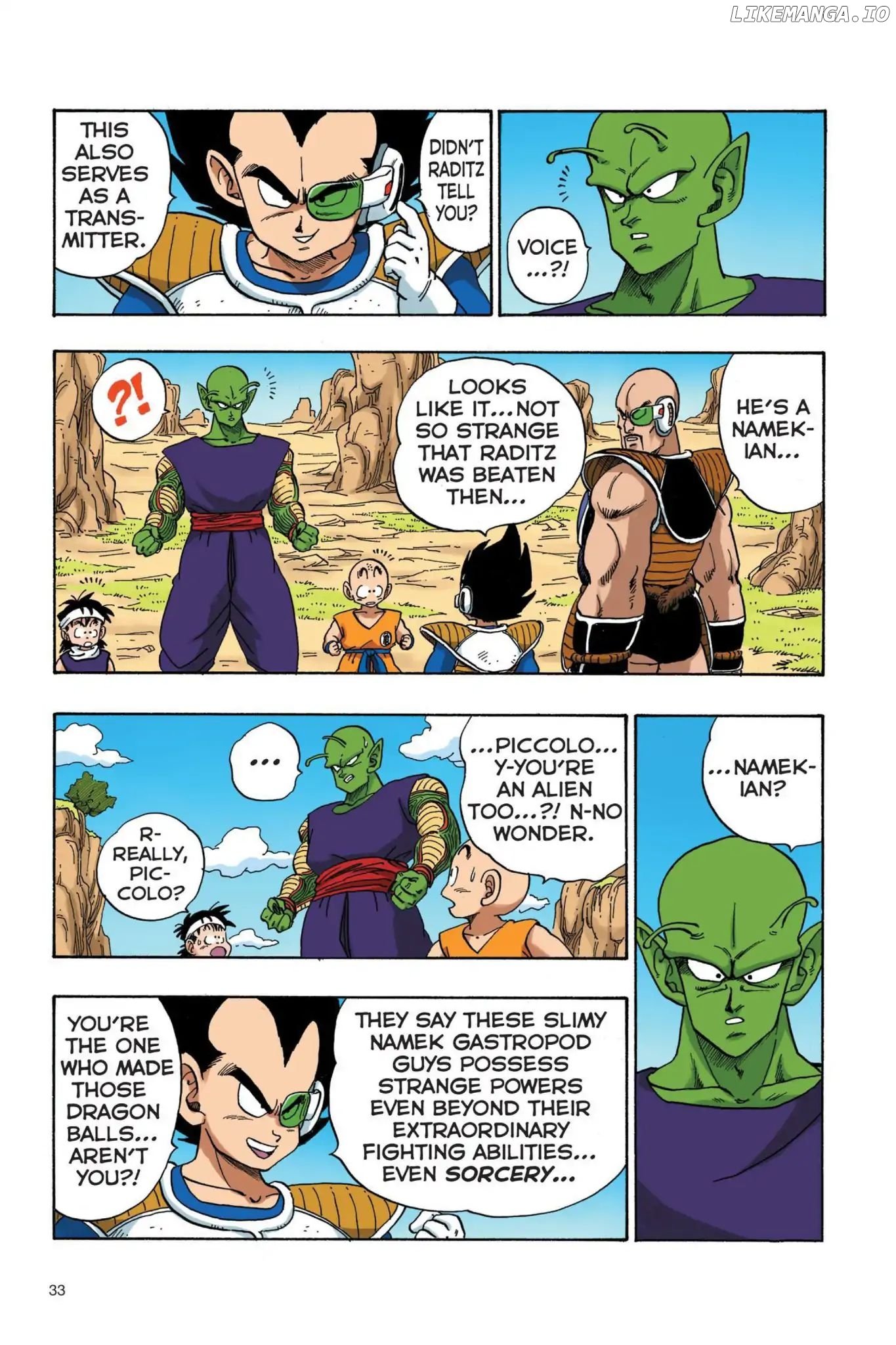 Dragon Ball Full Color Saiyan Arc chapter 20 - page 2