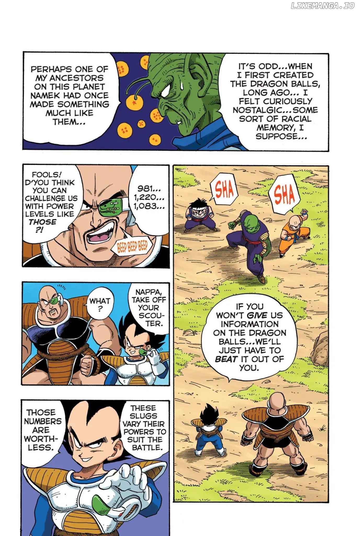 Dragon Ball Full Color Saiyan Arc chapter 20 - page 4