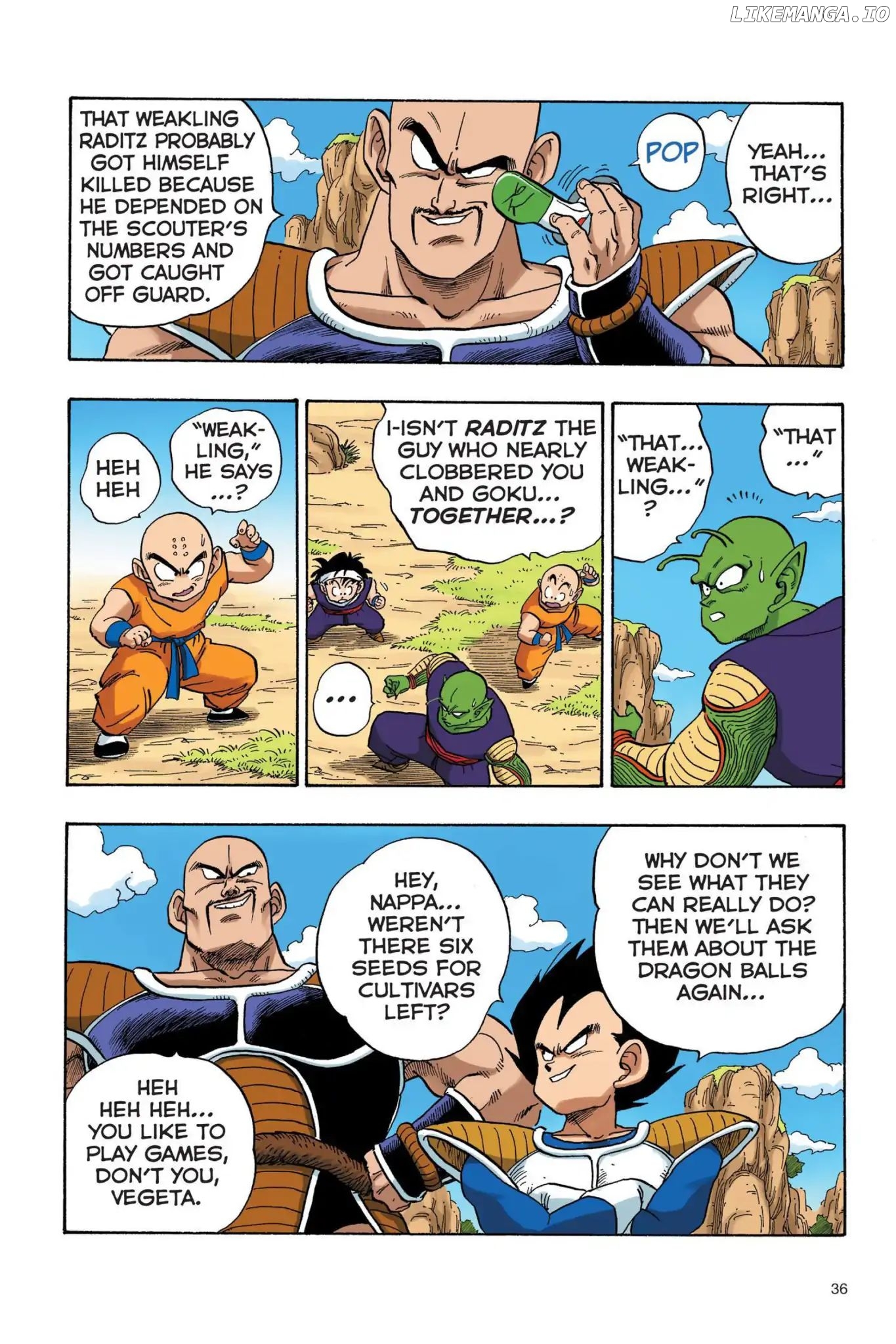 Dragon Ball Full Color Saiyan Arc chapter 20 - page 5