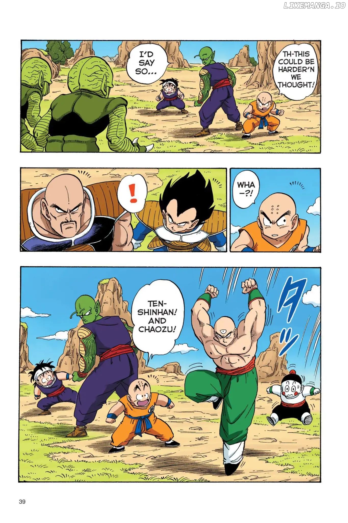 Dragon Ball Full Color Saiyan Arc chapter 20 - page 8