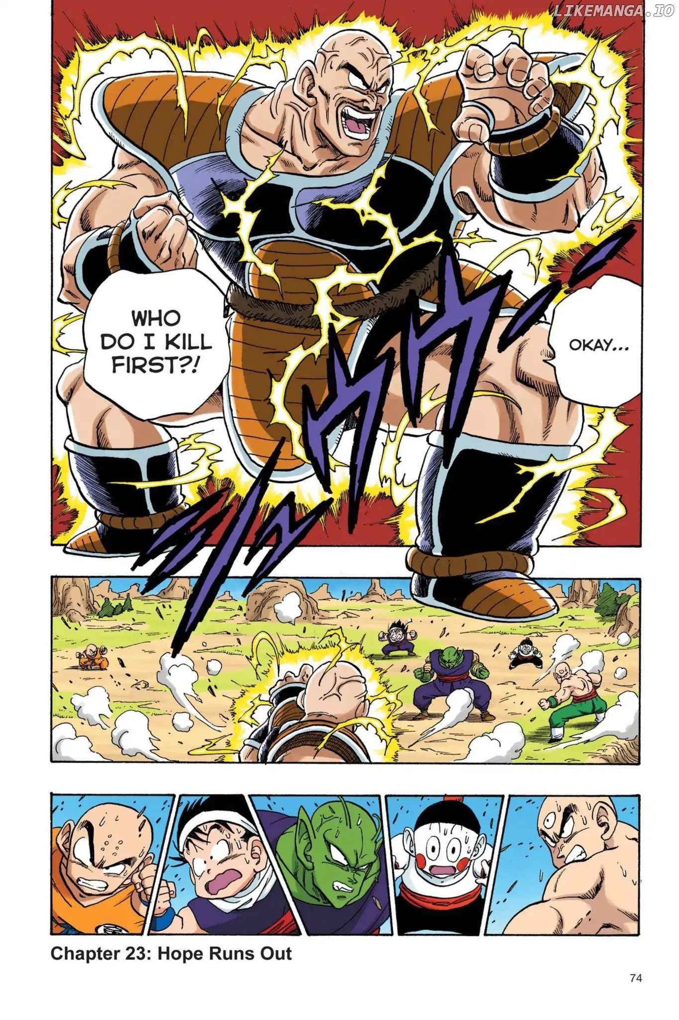 Dragon Ball Full Color Saiyan Arc chapter 23 - page 1